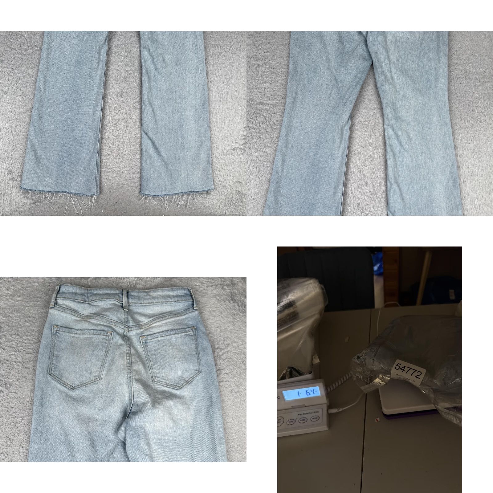 Old Navy VINTAGE Old Navy Higher High-Rise Flare Jeans Womens 4 Blue Light Wash Stretch 25x30 Size 27" / US 4 / IT 40 - 10 Thumbnail