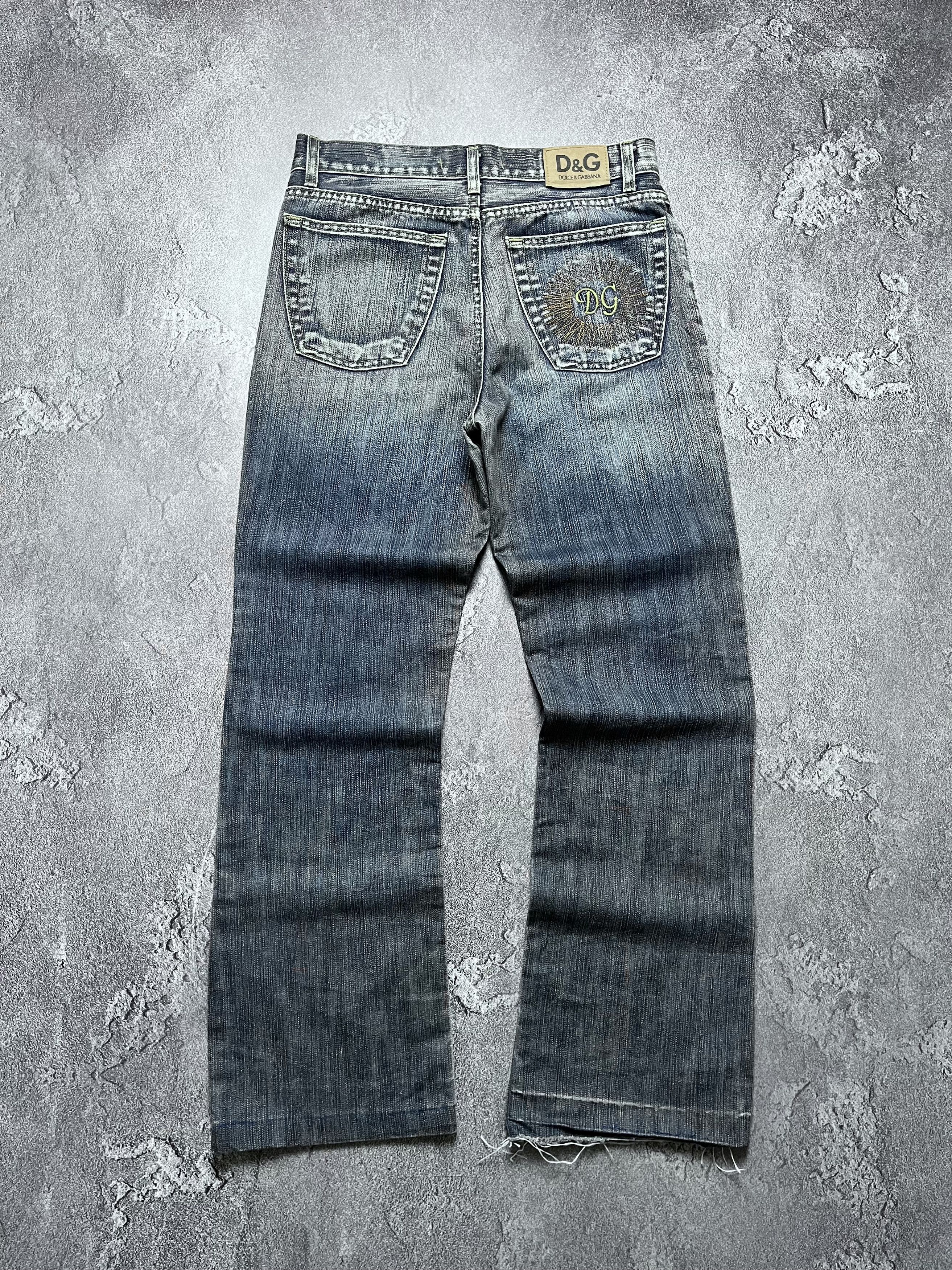 Dolce & Gabbana Rare Vintage D&G Big Logo Dolce&Gabbana jeans Drip 