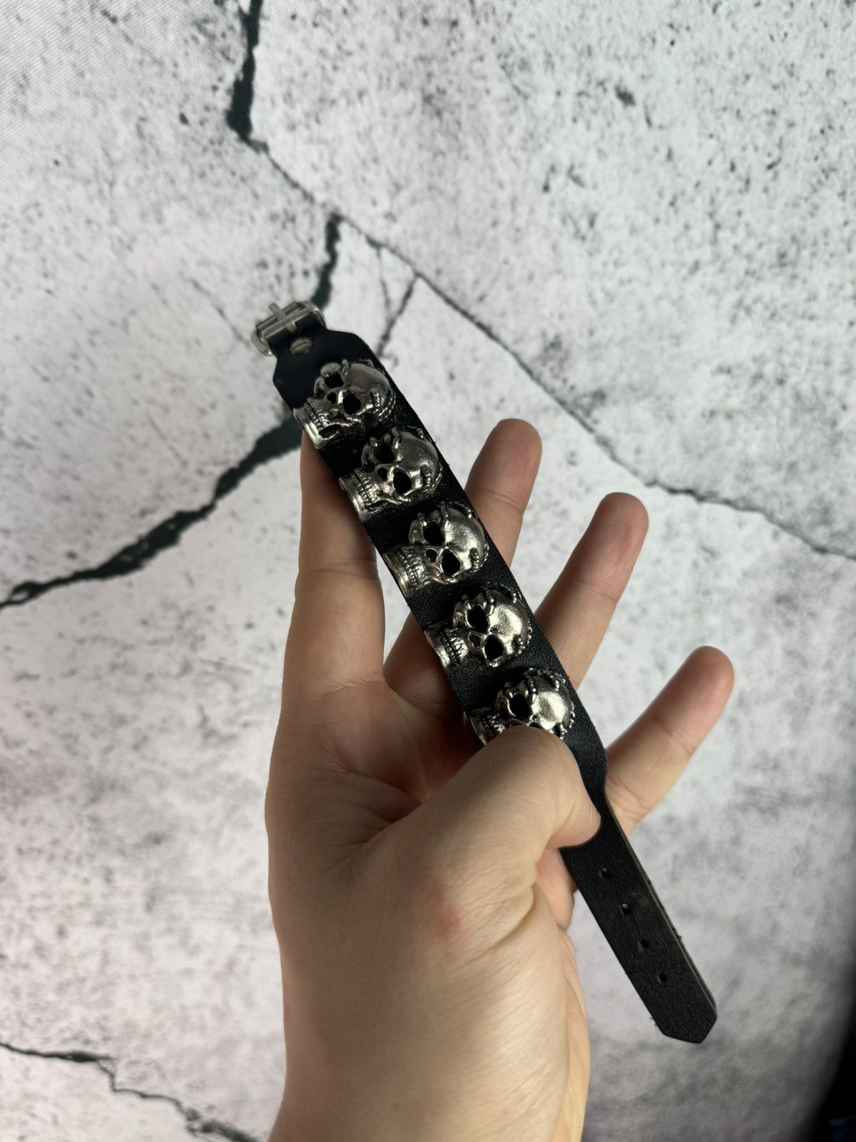 Other Punk Skeleton Skull metal Bracelet Size ONE SIZE - 9 Thumbnail
