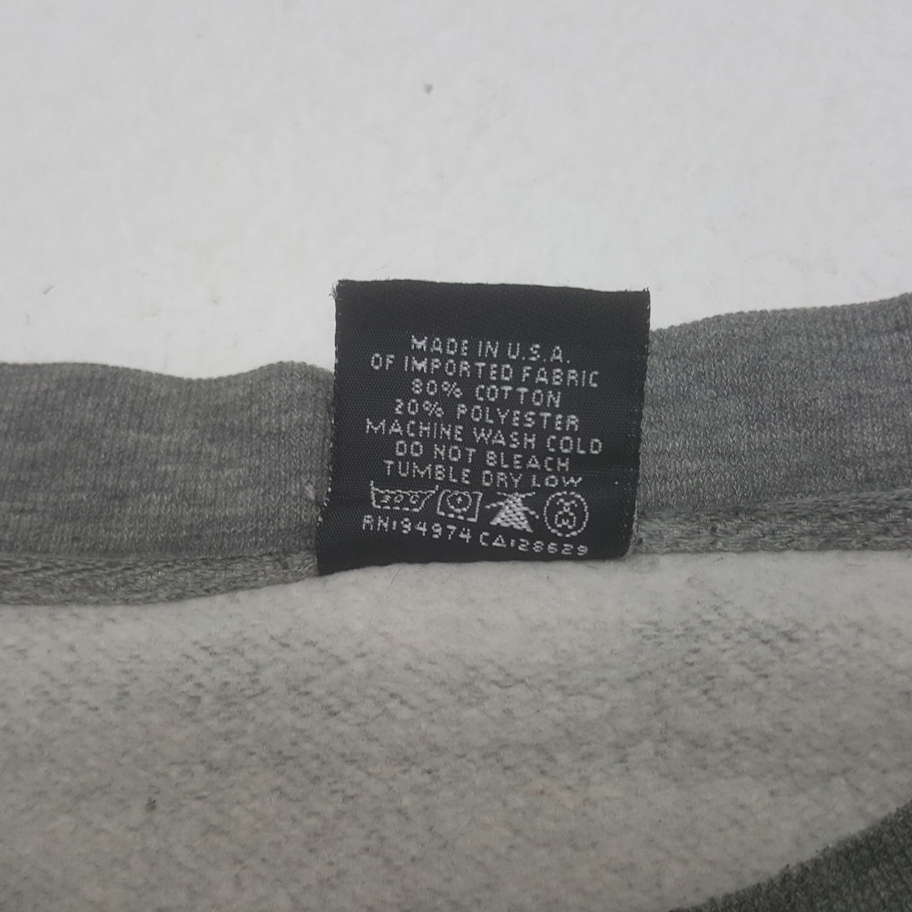 Stussy × Vintage Vintage Stussy Mirror Design Sweatshirt Size US L / EU 52-54 / 3 - 6 Thumbnail