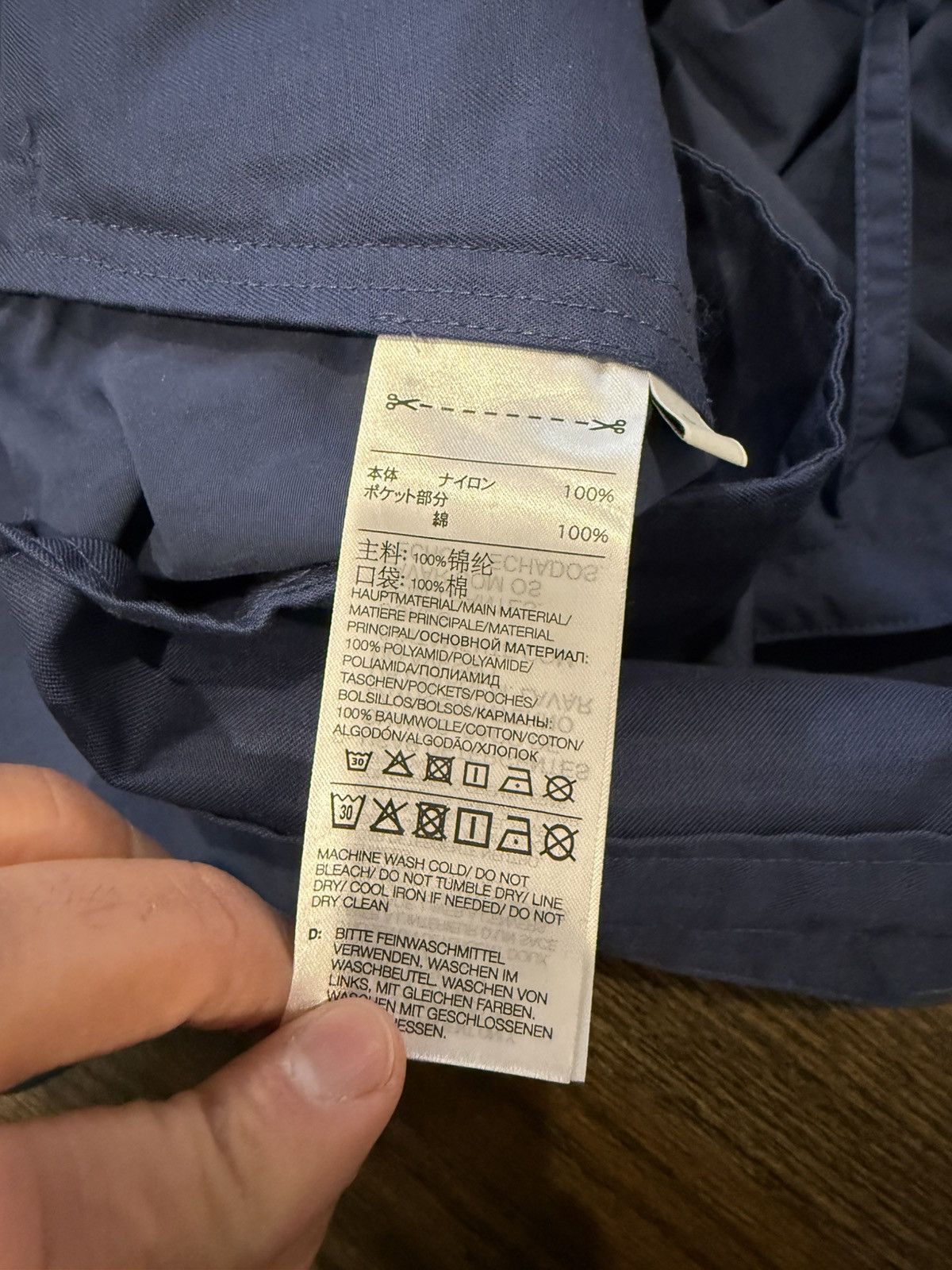 Y-3 Y-3 navy baggy cargo Size US 32 / EU 48 - 5 Thumbnail