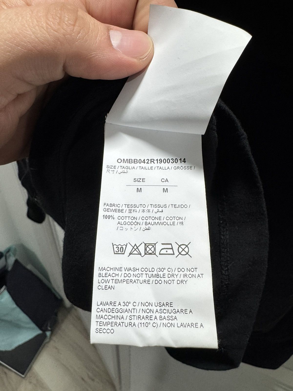 Off-White Offwhite Impressionism T-Shirt Hoodie (Black/Orange) Size US M / EU 48-50 / 2 - 5 Thumbnail