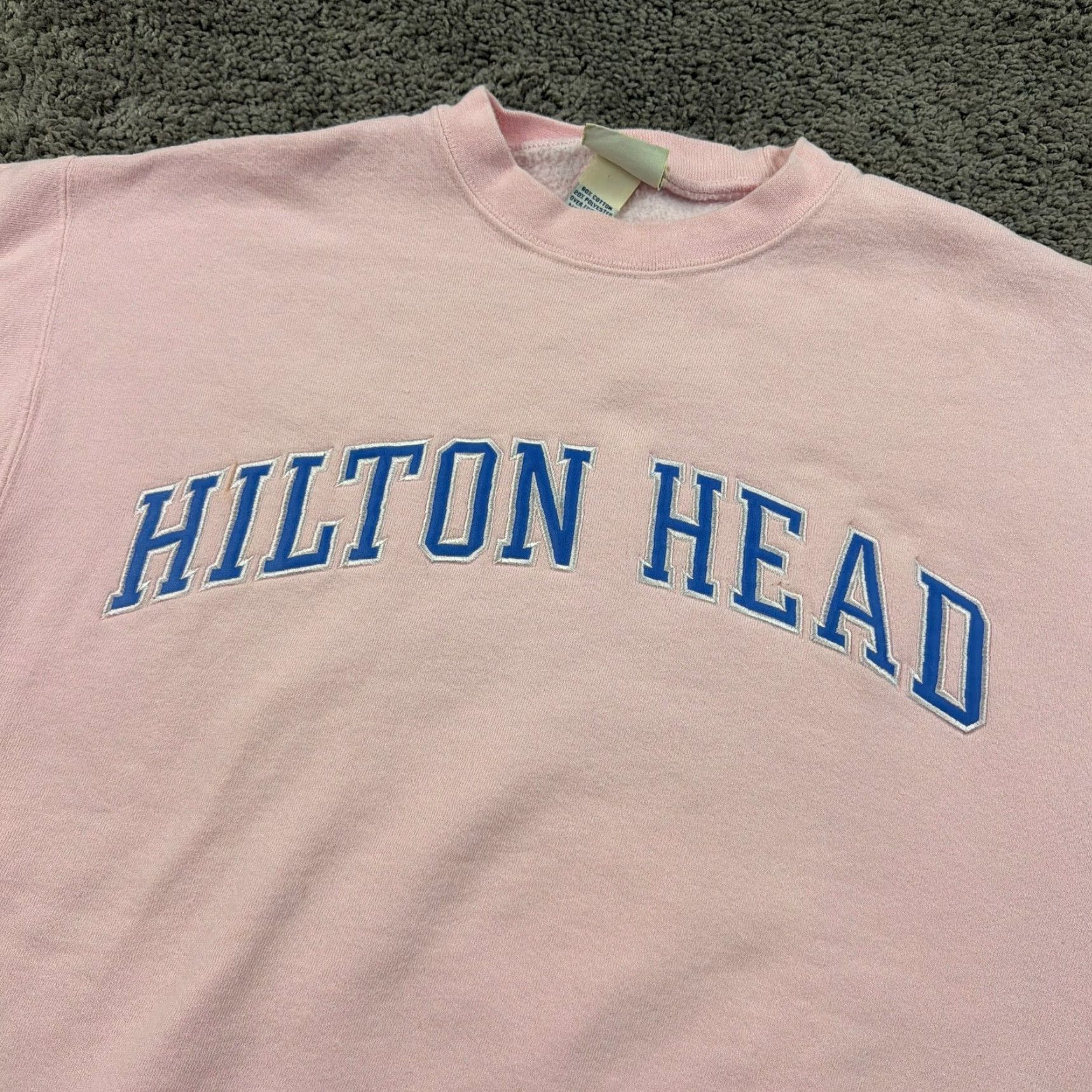 Vintage VINTAGE Oarsman Sweatshirt Crew Neck Pullover Adult S Pink Cotton Fleece 90s Mens Size US S / EU 44-46 / 1 - 2 Thumbnail