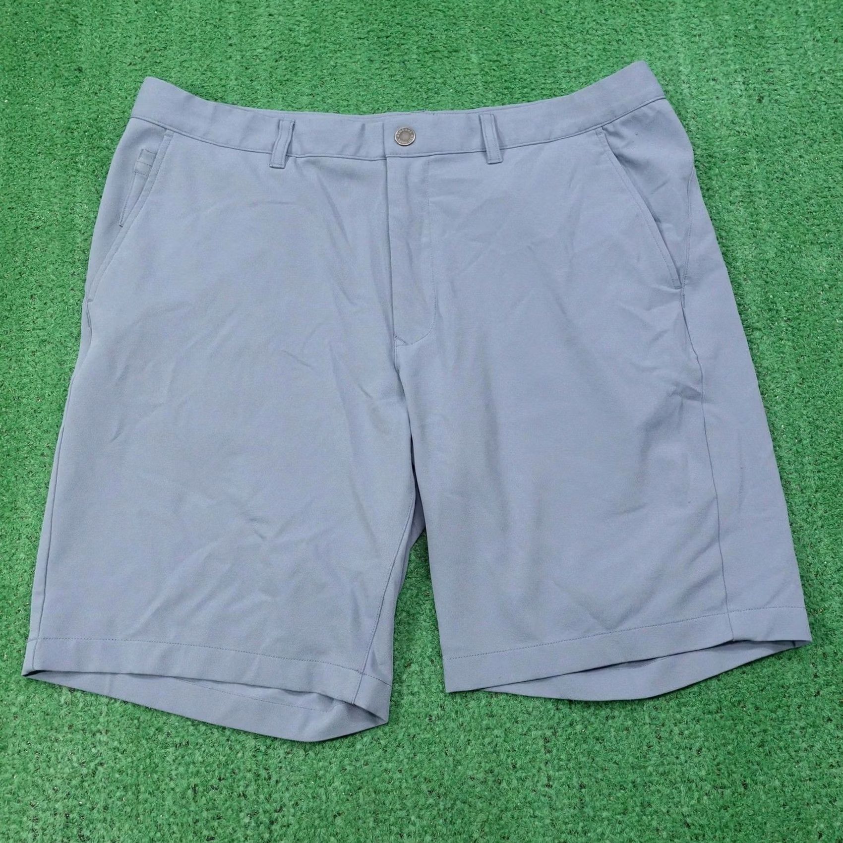 Bonobos Bonobos Golf Shorts Mens 38 Blue Microfiber Bermuda 10 Inseam Stretch Pockets Front Zip Casual Summer Mens Size US 38 / EU 54 - 2 Thumbnail