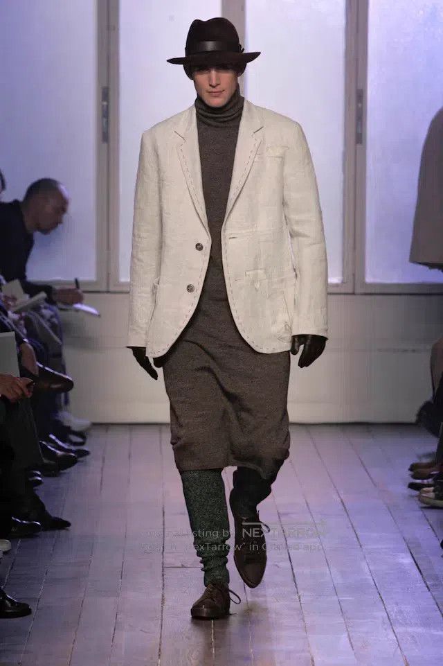 Yohji Yamamoto YOHJI YAMAMOTO Hand-stitched Silver Button Jacket Size US M / EU 48-50 / 2 - 2 Thumbnail