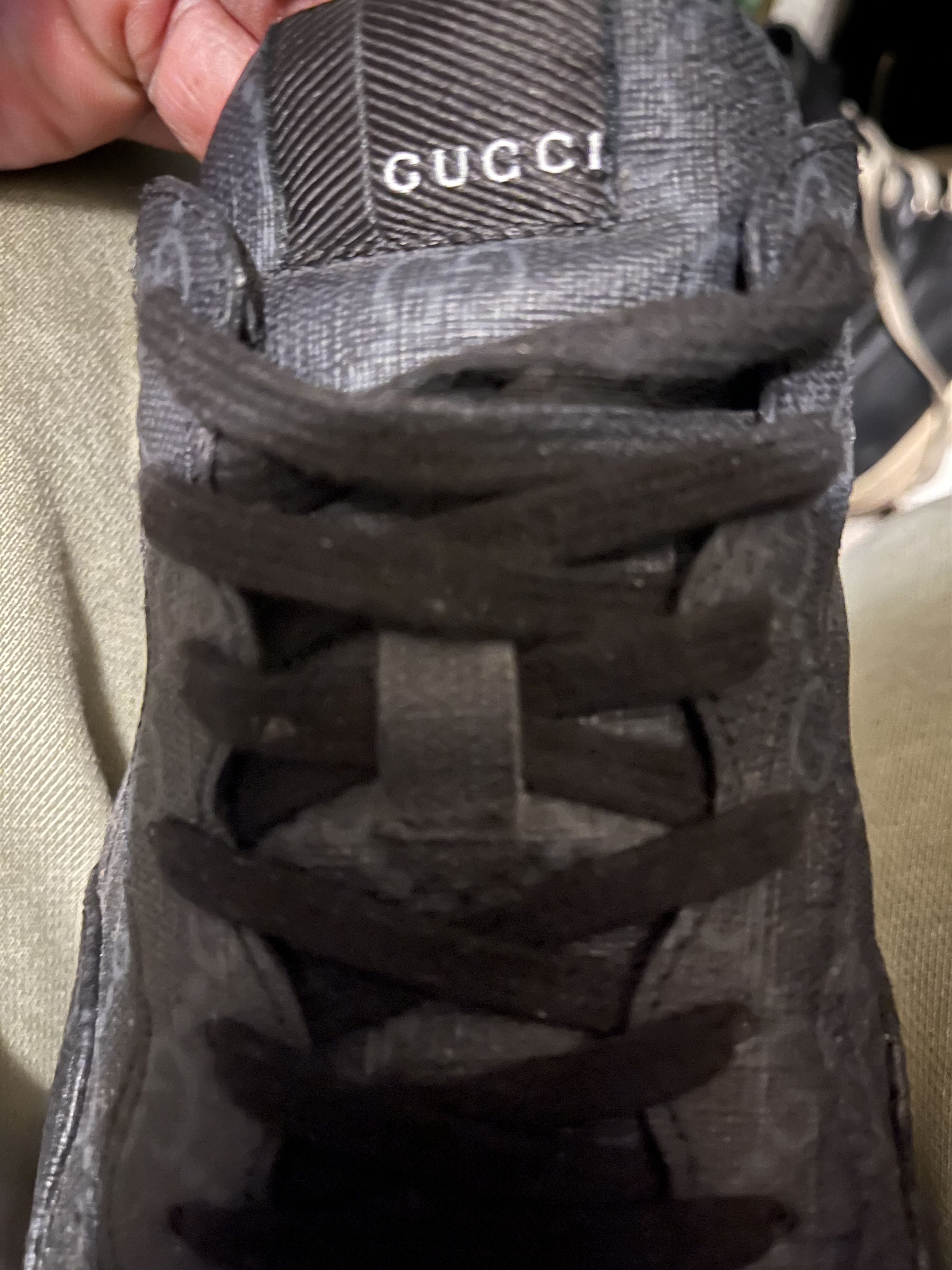 Gucci Black Rhyton Sneaks Size US 9 / EU 42 - 5 Thumbnail