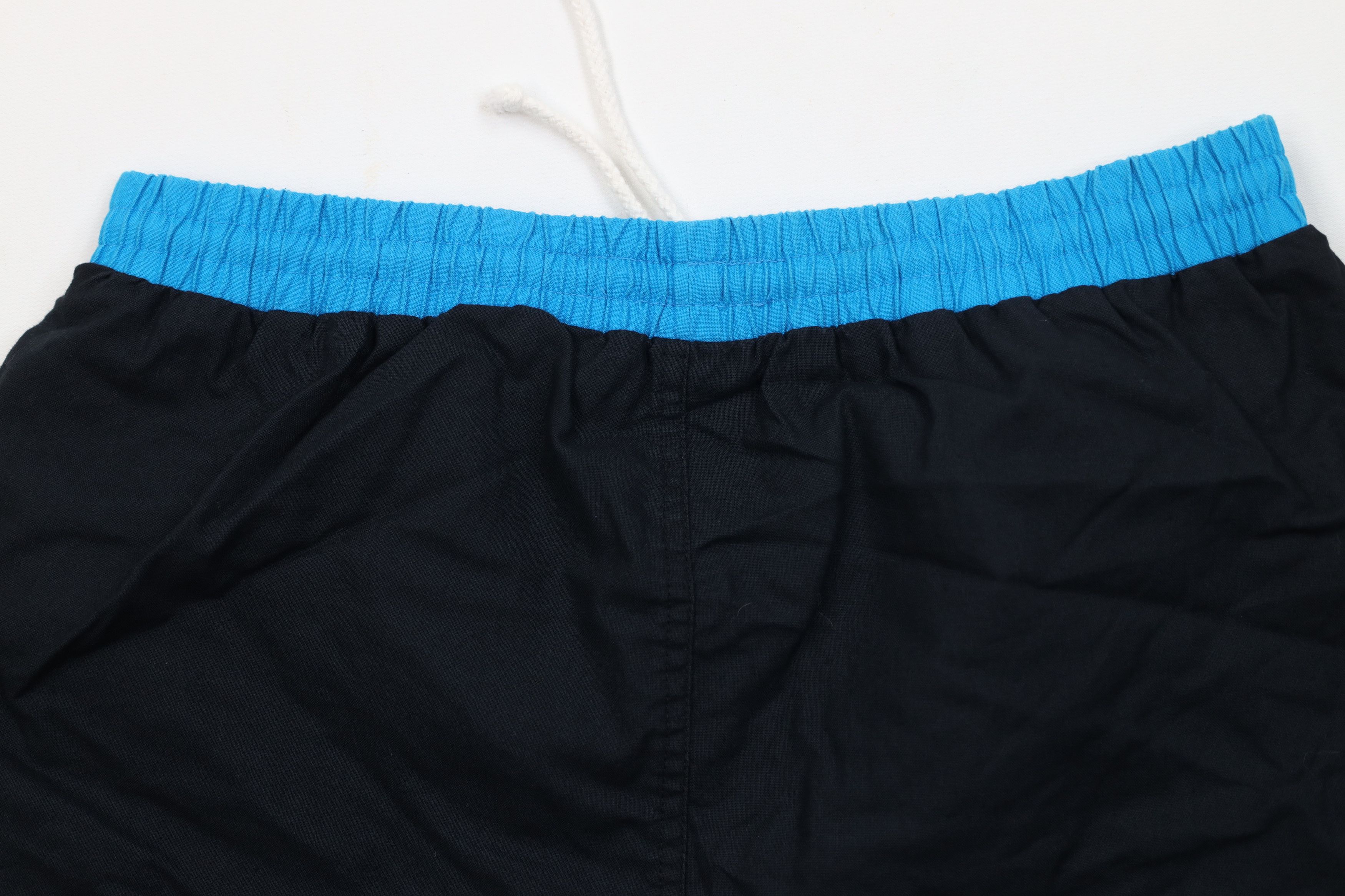 Vintage Vintage 90s Streetwear Above Knee Lined Shorts Black Cotton Size US 32 / EU 48 - 8 Thumbnail