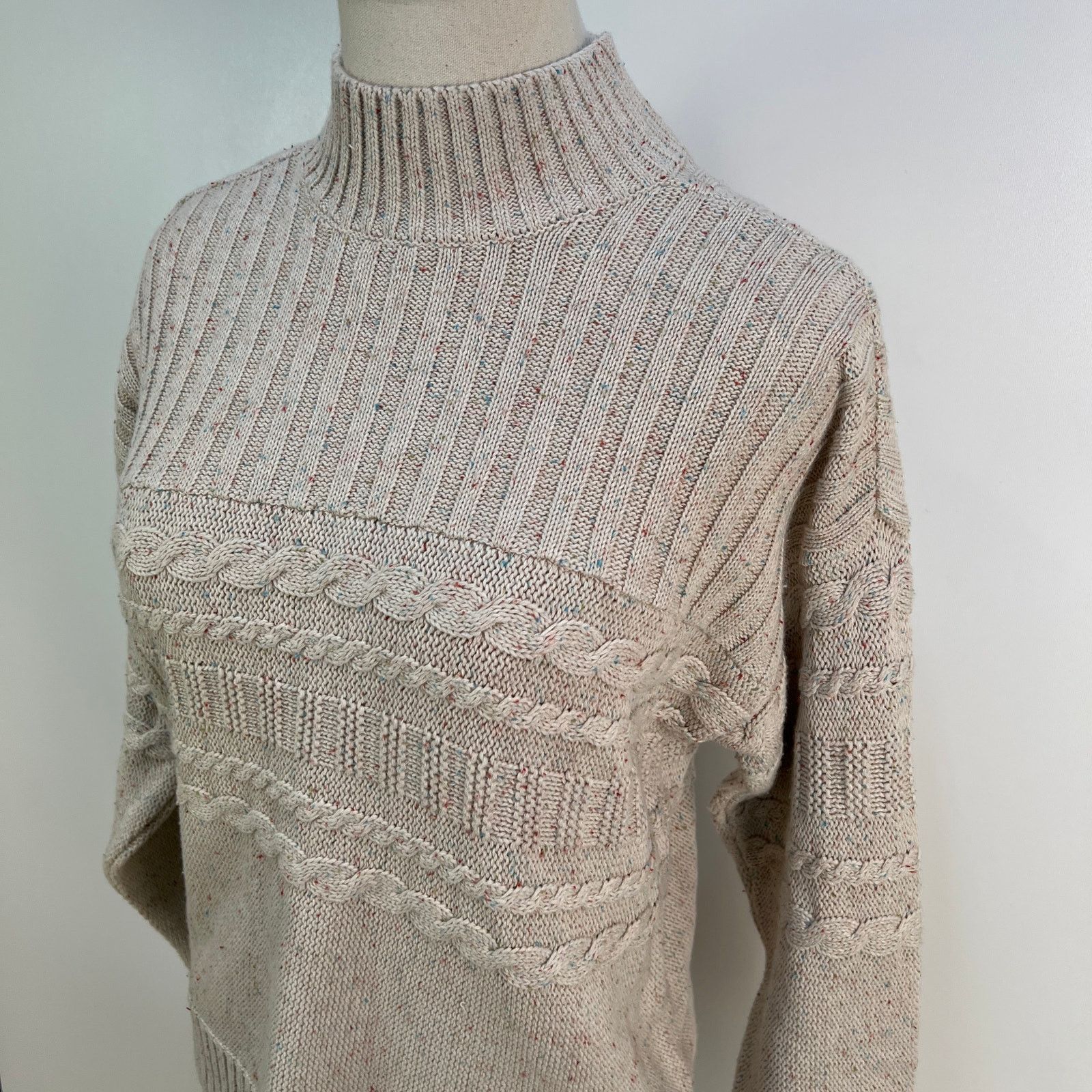 Prana Prana Sangria Fields Sweater Organic Cotton Knit Pullover Size M / US 6-8 / IT 42-44 - 2 Thumbnail