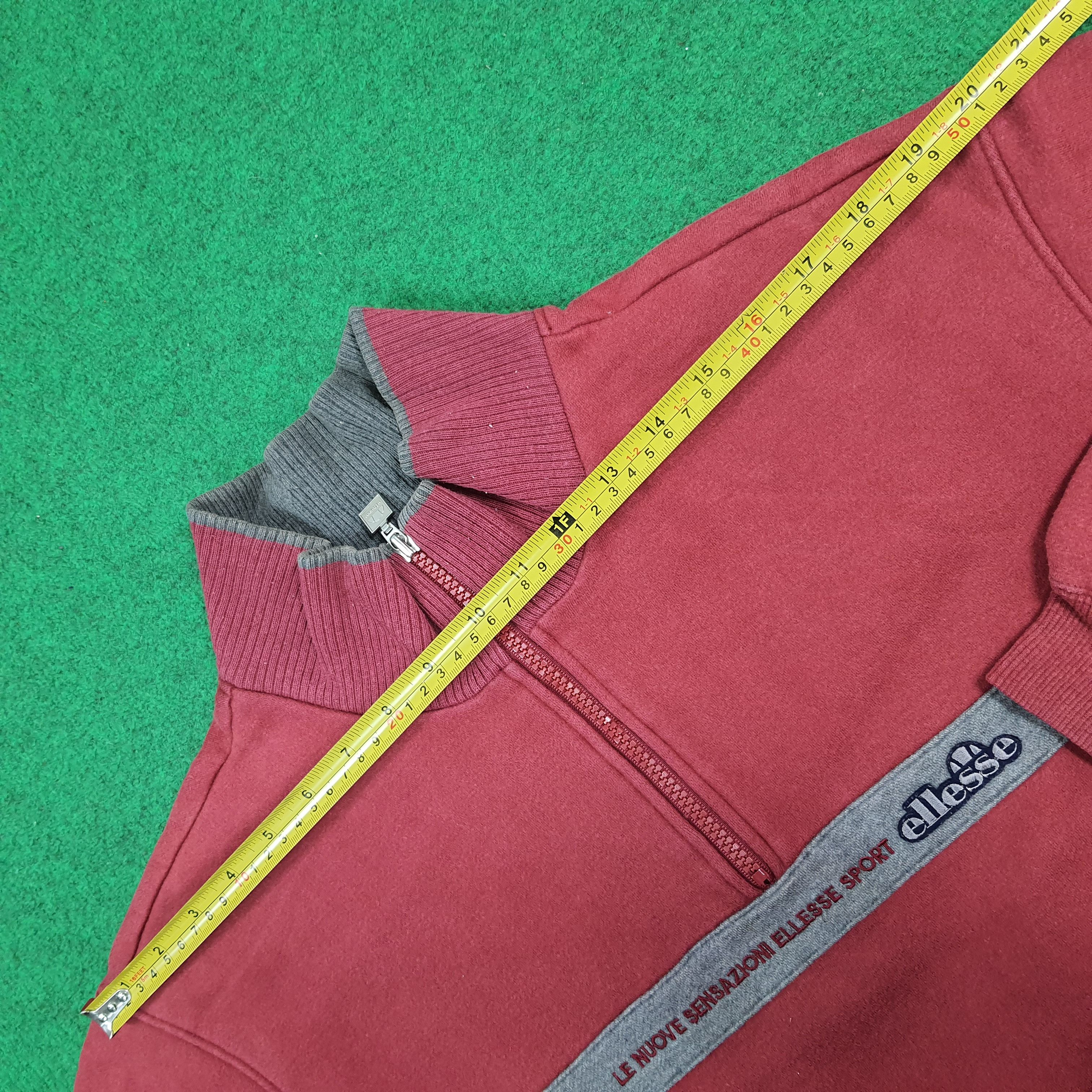 Ellesse Vintage Ellesse Sport Half Zipper Sweatshirt C295N4 Size US M / EU 48-50 / 2 - 10 Thumbnail