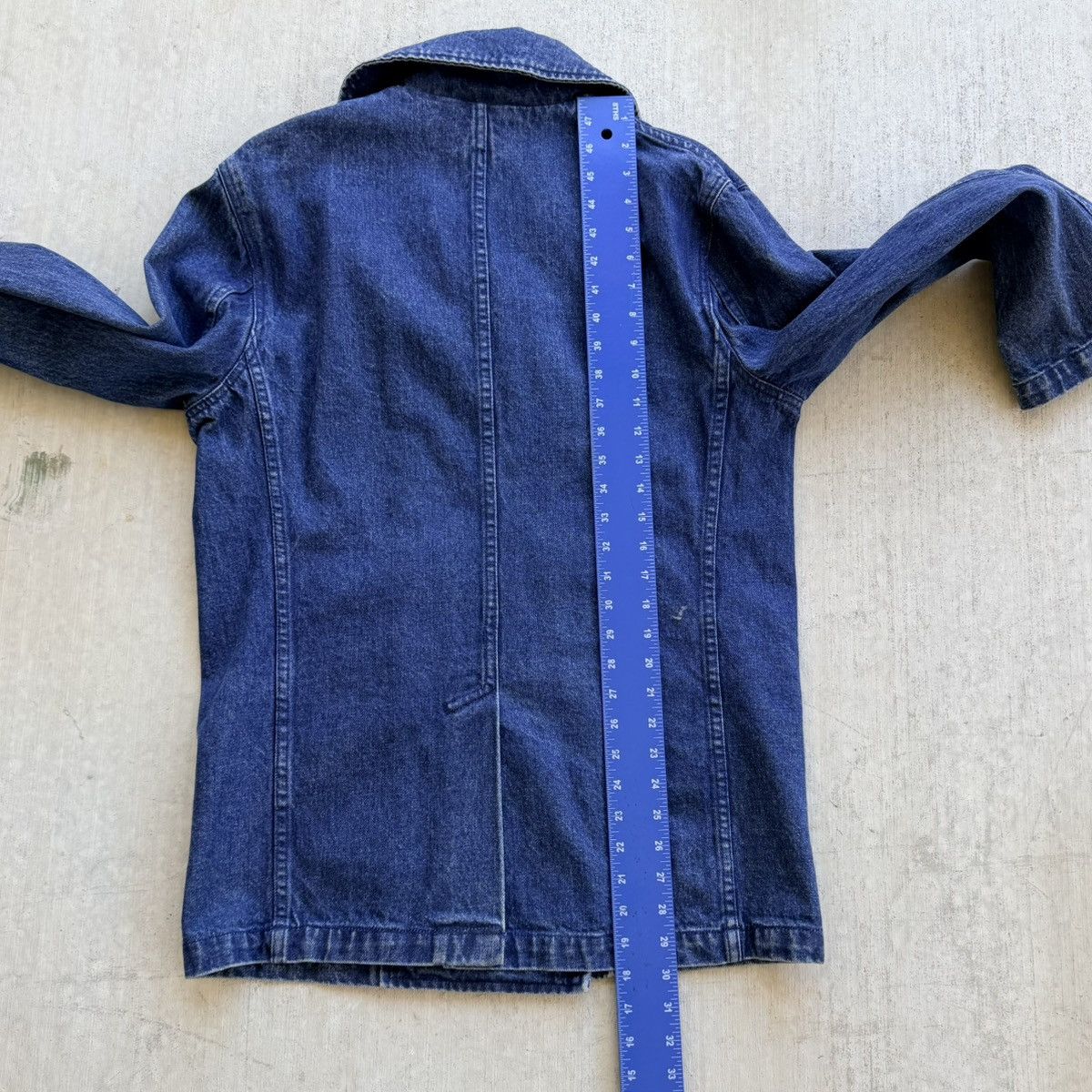 Polo Ralph Lauren Vintage Polo Ralph Lauren Denim Peacoat Double Breasted Size US M / EU 48-50 / 2 - 7 Thumbnail