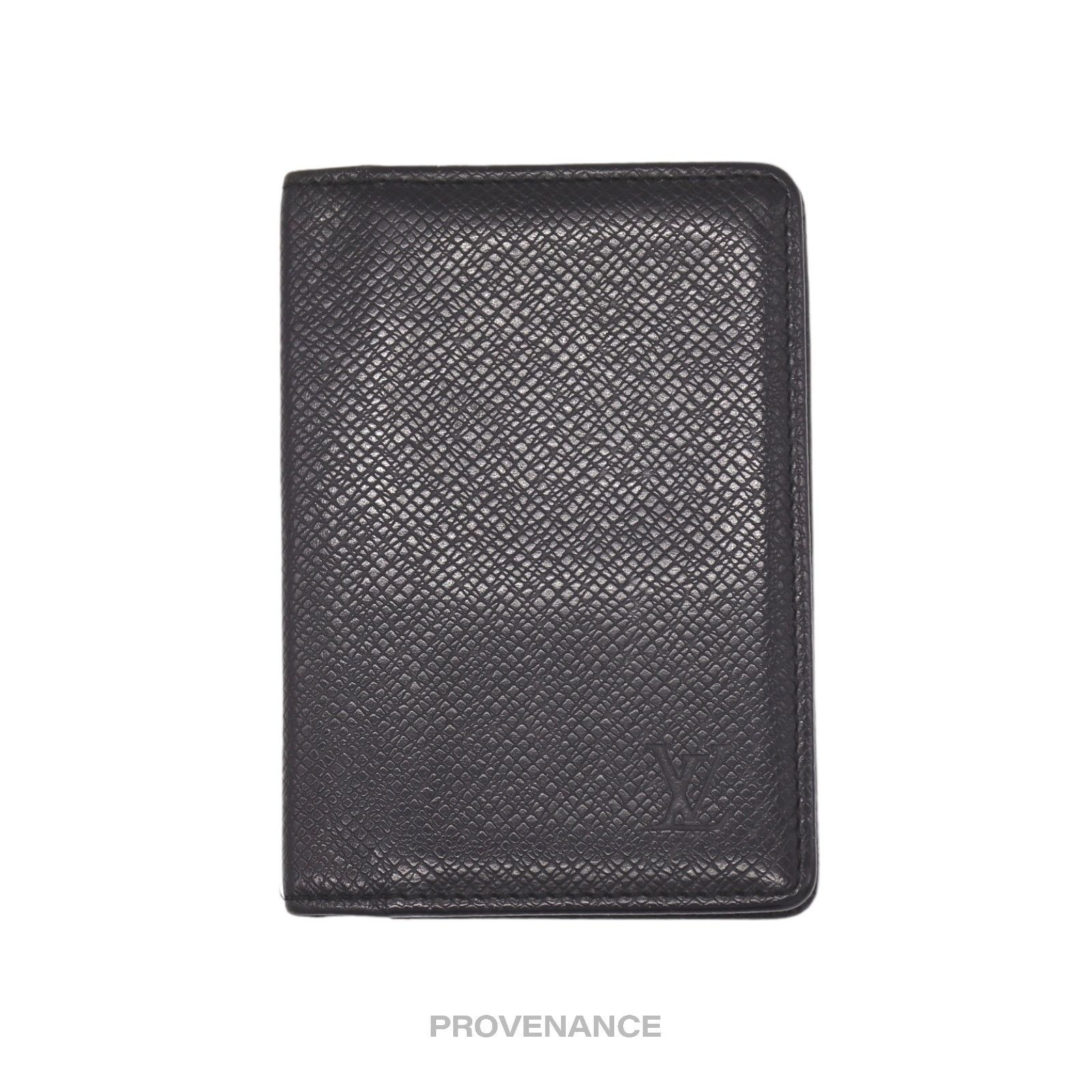 Louis Vuitton 🔴 Louis Vuitton Pocket Organizer - Taiga Ardoise Leather Size ONE SIZE - 2 Thumbnail