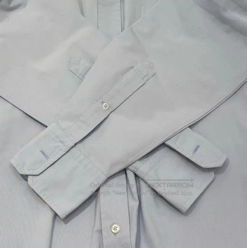 Other Thom Browne Long Sleeve Striped Shirt in Light Blue . Size US M / EU 48-50 / 2 - 5 Thumbnail