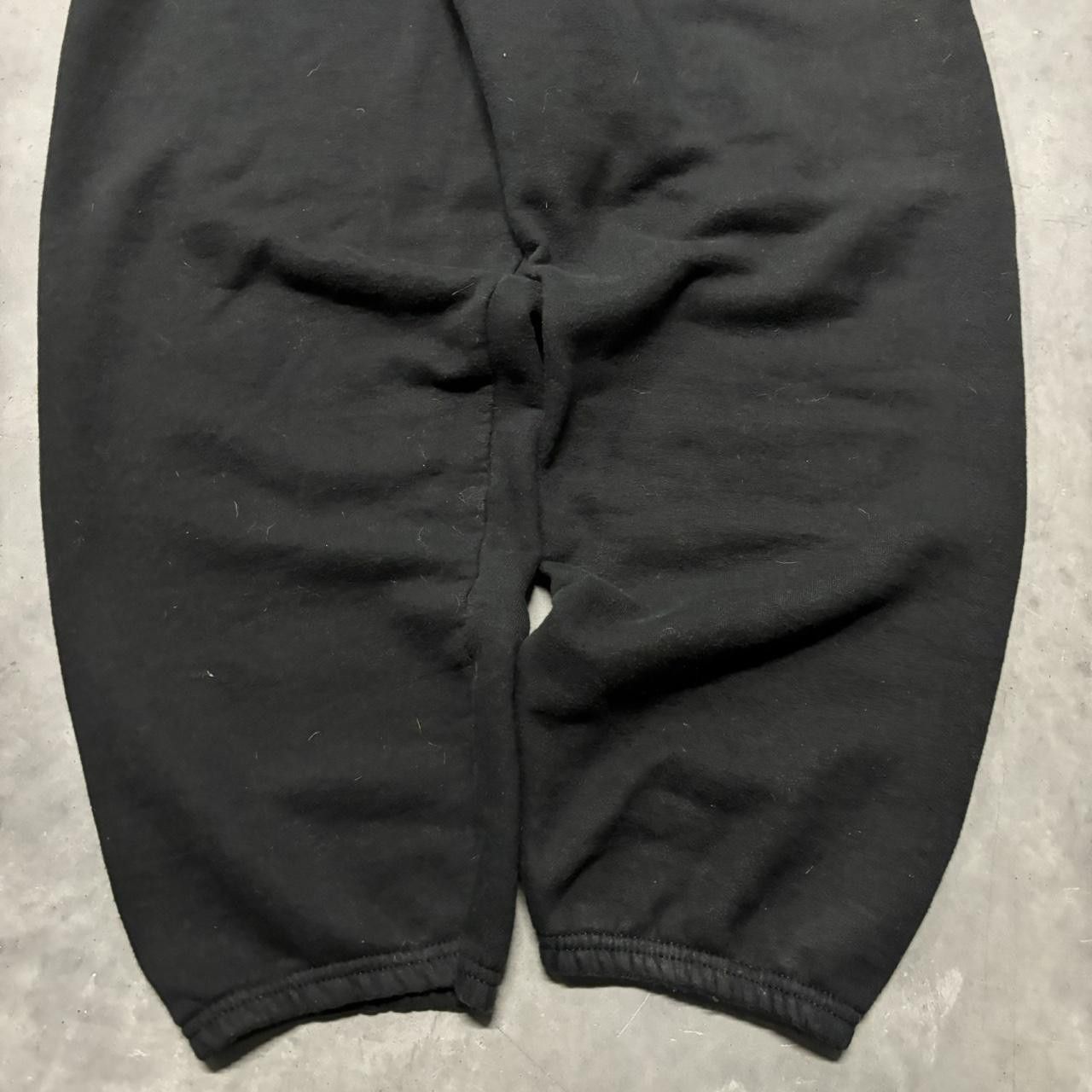 Japanese Brand × Vintage Crazy Vintage Y2K/2000s Black Essential Sweatpants! Size US 32 / EU 48 - 5 Thumbnail