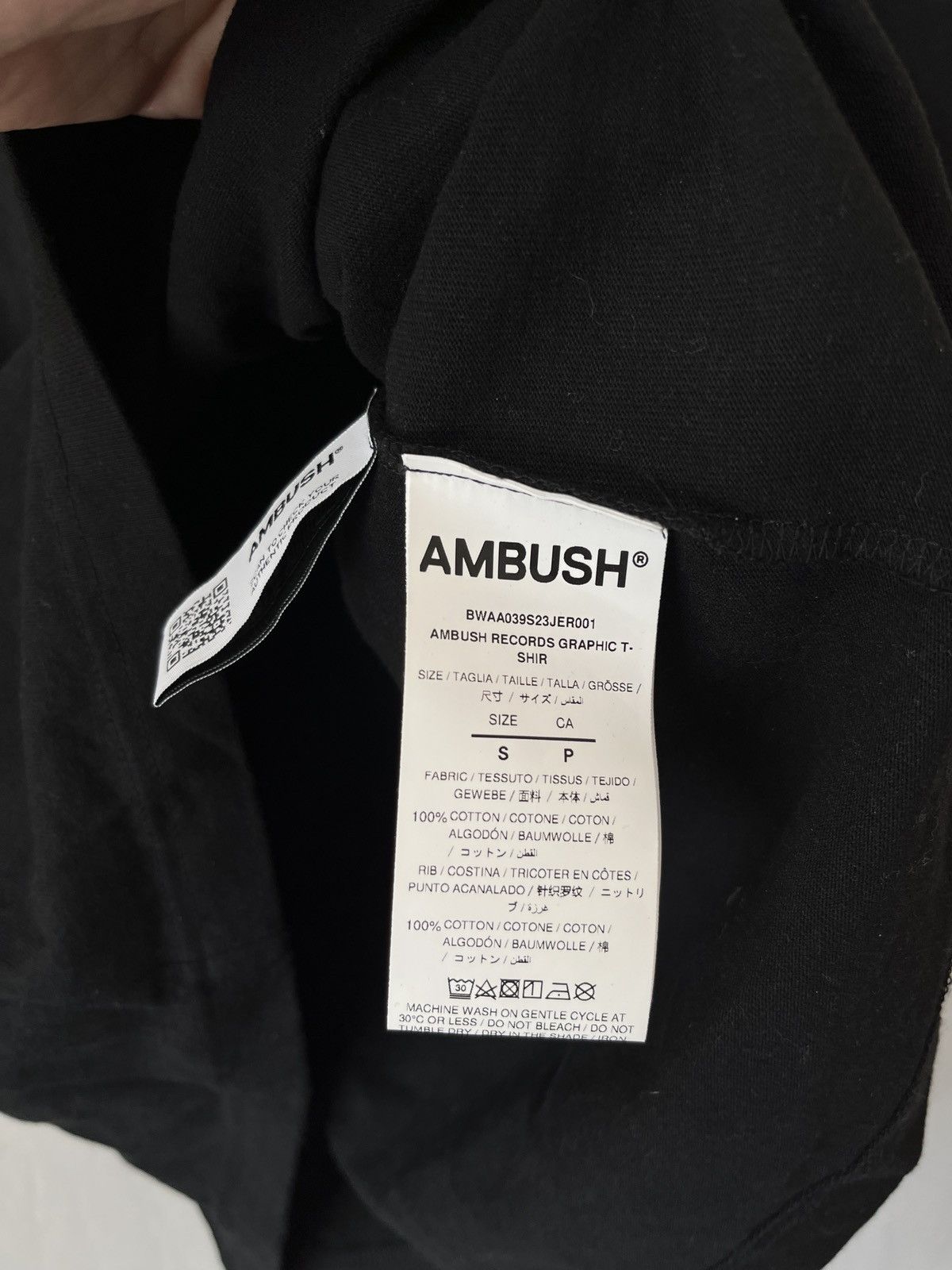 Ambush Design AMBUSH Records Thick Oversized T-shirt Size US S / EU 44-46 / 1 - 8 Thumbnail