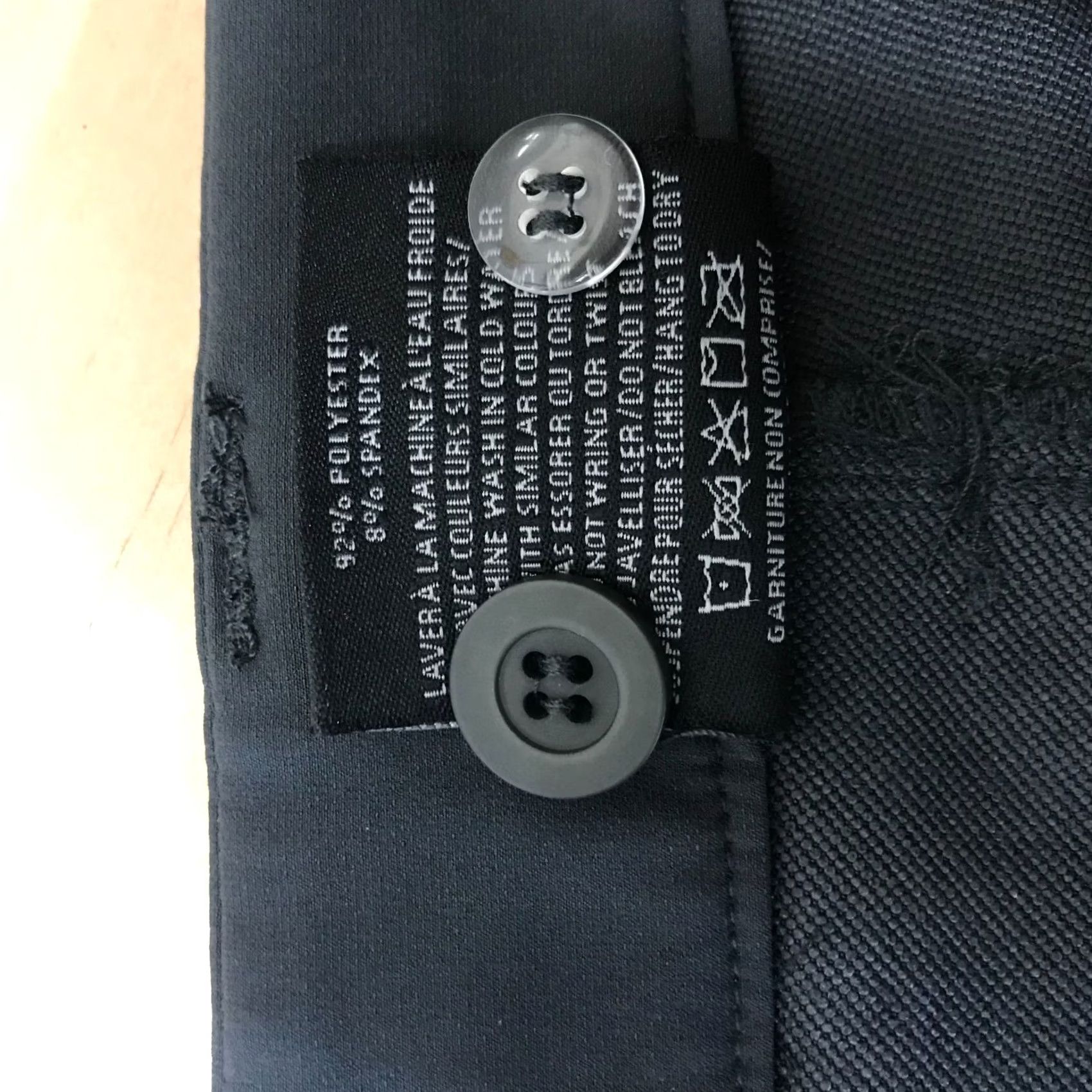 Kyodan KYODAN Mens 36 Black Polyester Blend Cargo Pants Hiking Camping Convertible Size US 36 / EU 52 - 8 Thumbnail