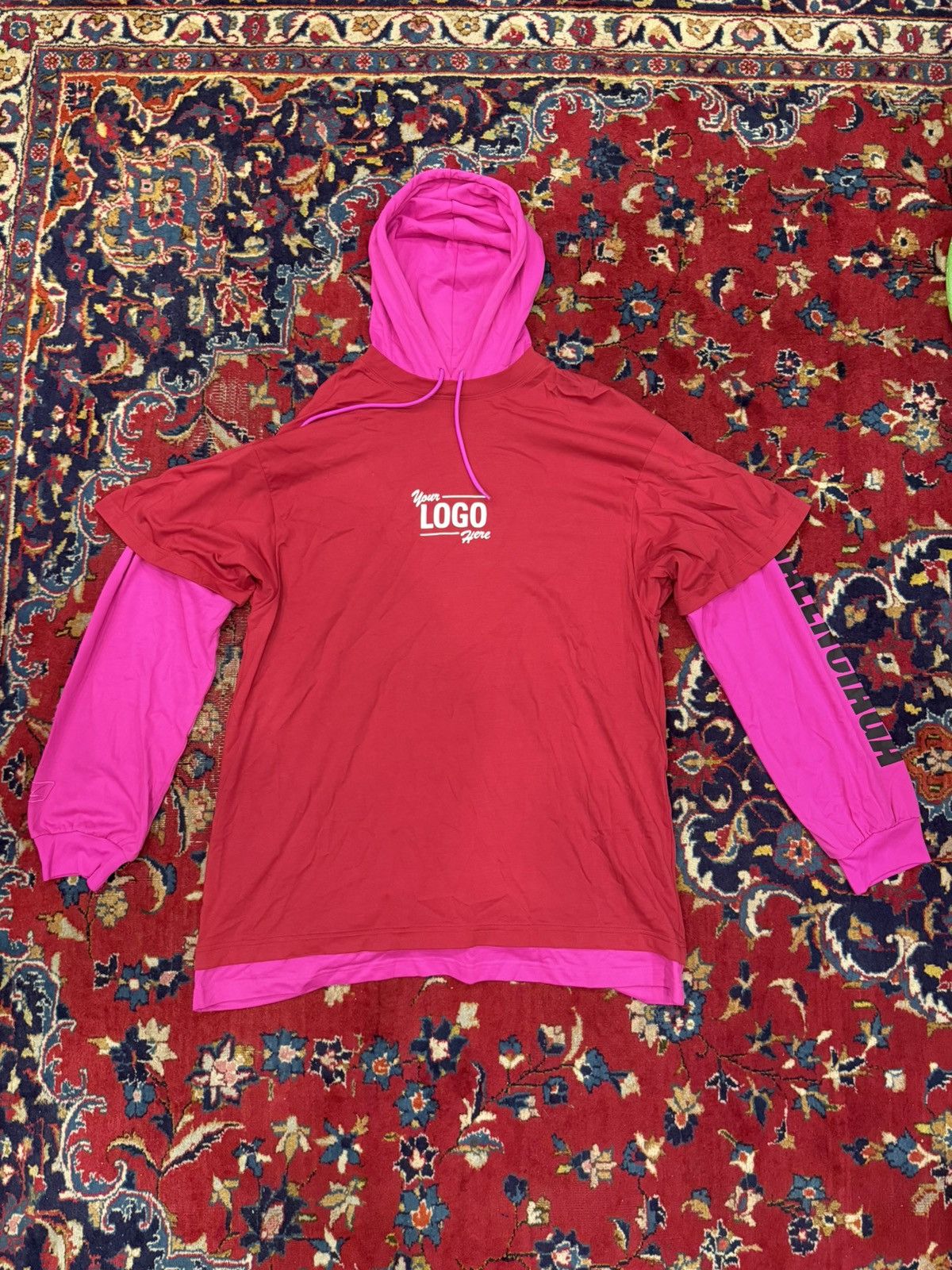 Balenciaga Balenciaga your logo t shirt hoodie medium Size US M / EU 48-50 / 2 - 1 Thumbnail
