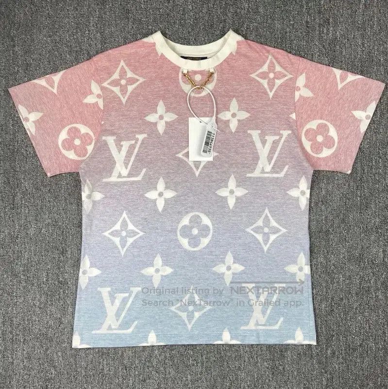 Louis Vuitton Louis Vuitton Color Block Cotton T. Size M / US 6-8 / IT 42-44 - 1 Thumbnail