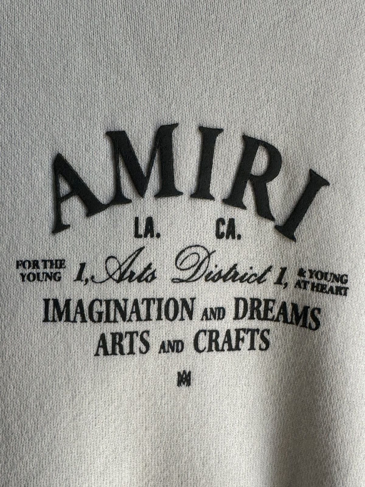 Amiri Amiri White logo hoodie Size US M / EU 48-50 / 2 - 4 Thumbnail