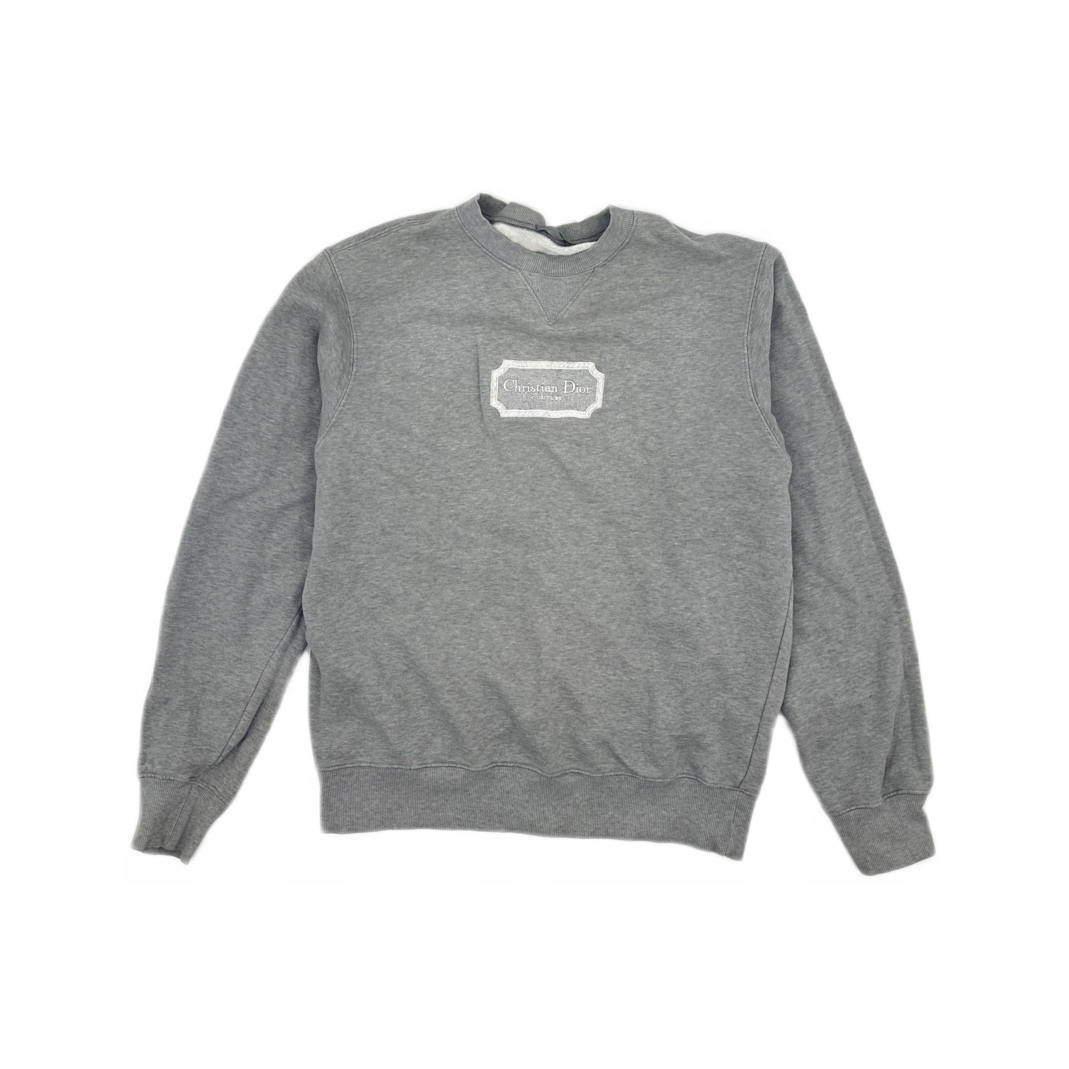Dior Dior Christian Dior Couture Logo Sweatshirt S Size US S / EU 44-46 / 1 - 1 Thumbnail