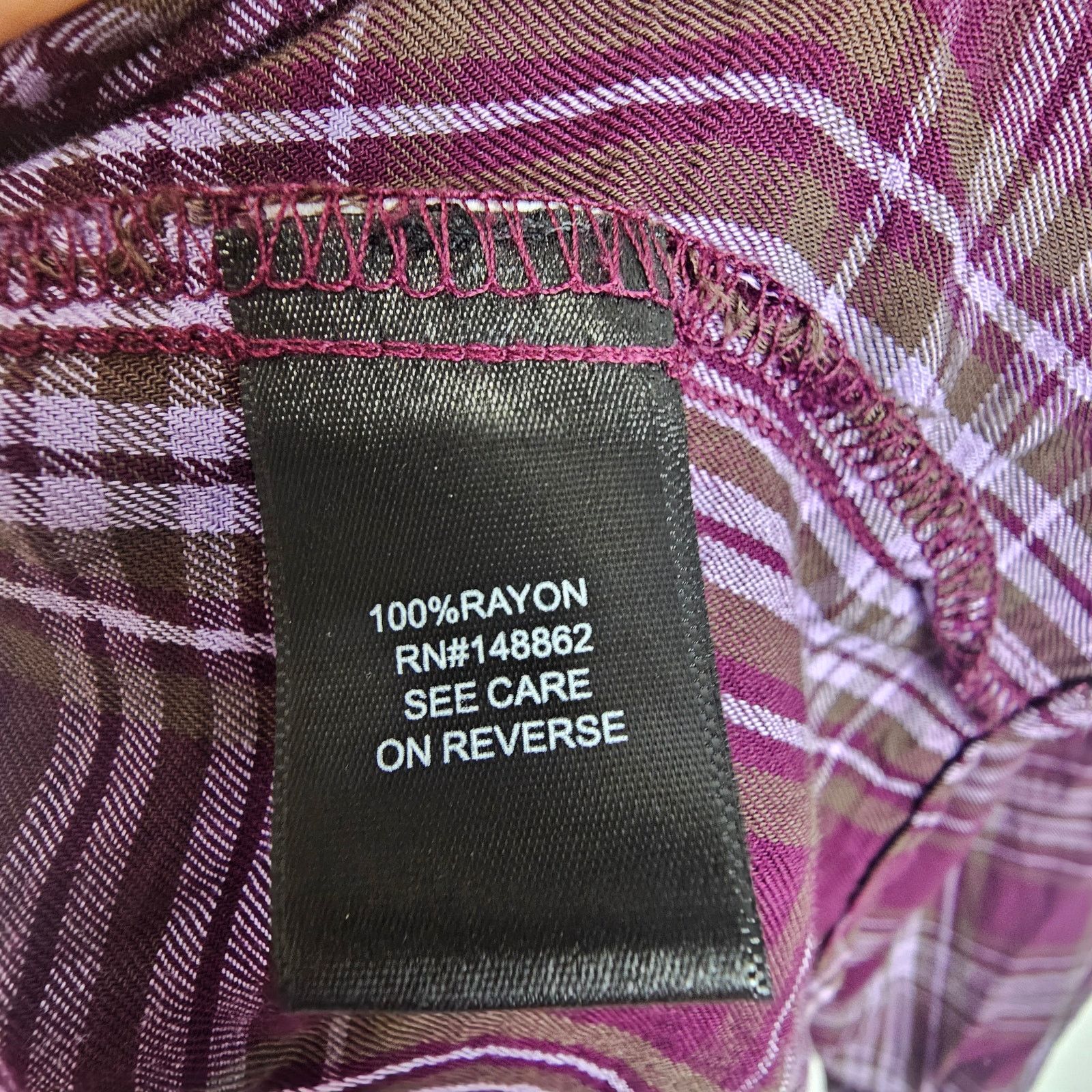 Torrid Torrid Womens Plaid Button Shirt Plus Size 3X Grunge Skater Size 3XL / US 20-22 - 7 Thumbnail