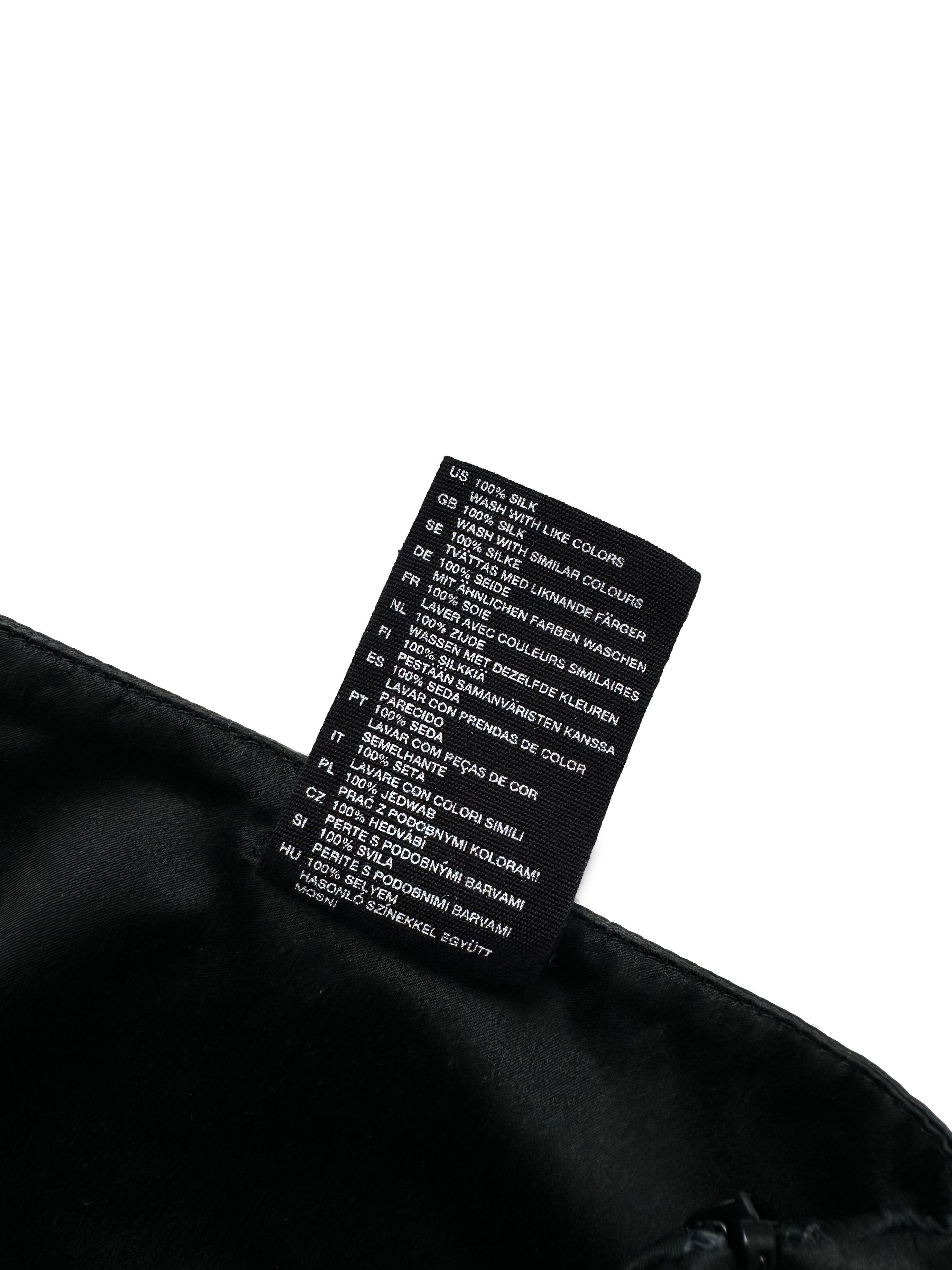 H&M × Stella McCartney Stella McCartney × H&M black silk skirt Size 26" / US 2 / IT 38 - 7 Thumbnail