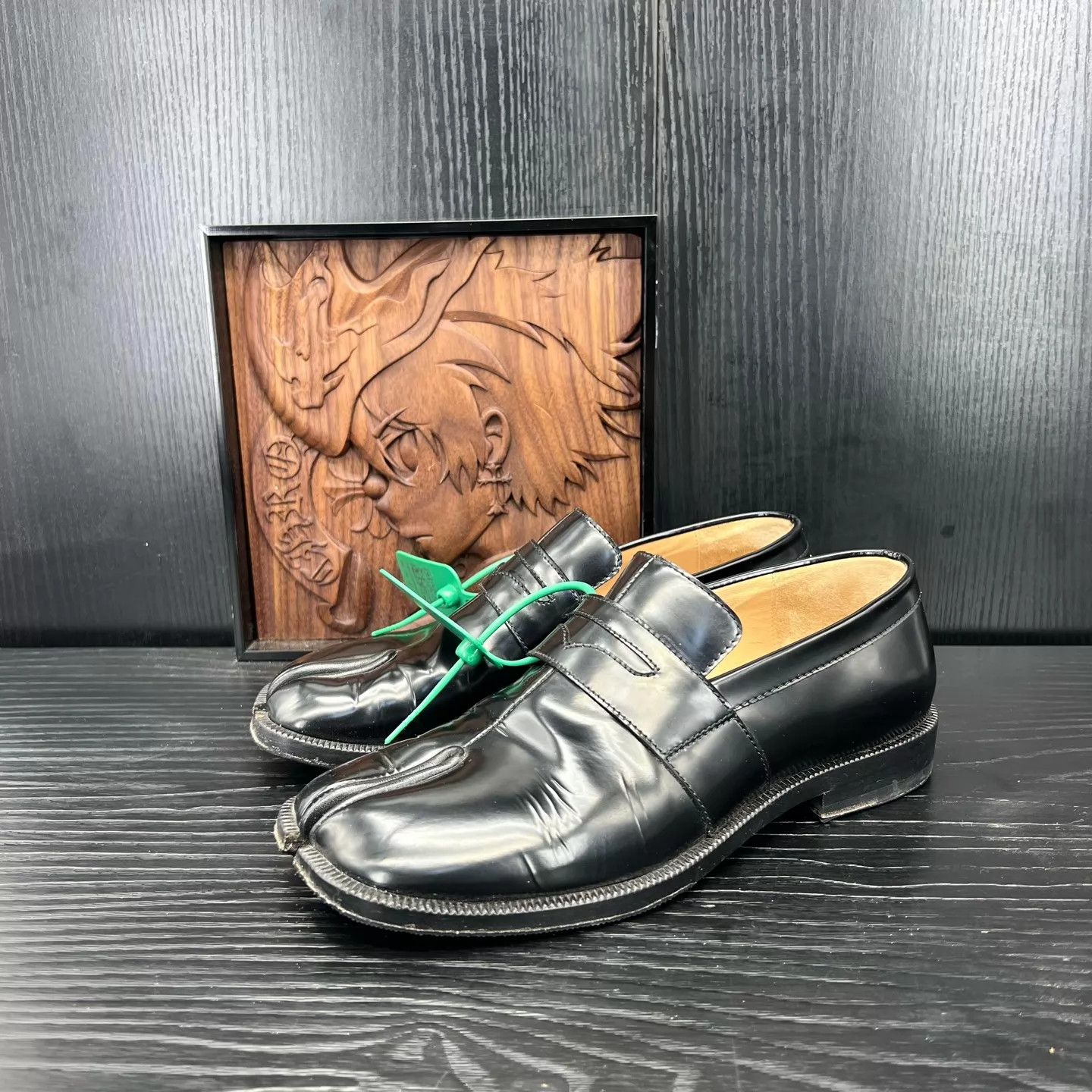 Maison Margiela Margiela Replica Leather Tabi 37 Near New Resoled Box Size US 6.5 / IT 36.5 - 1 Thumbnail