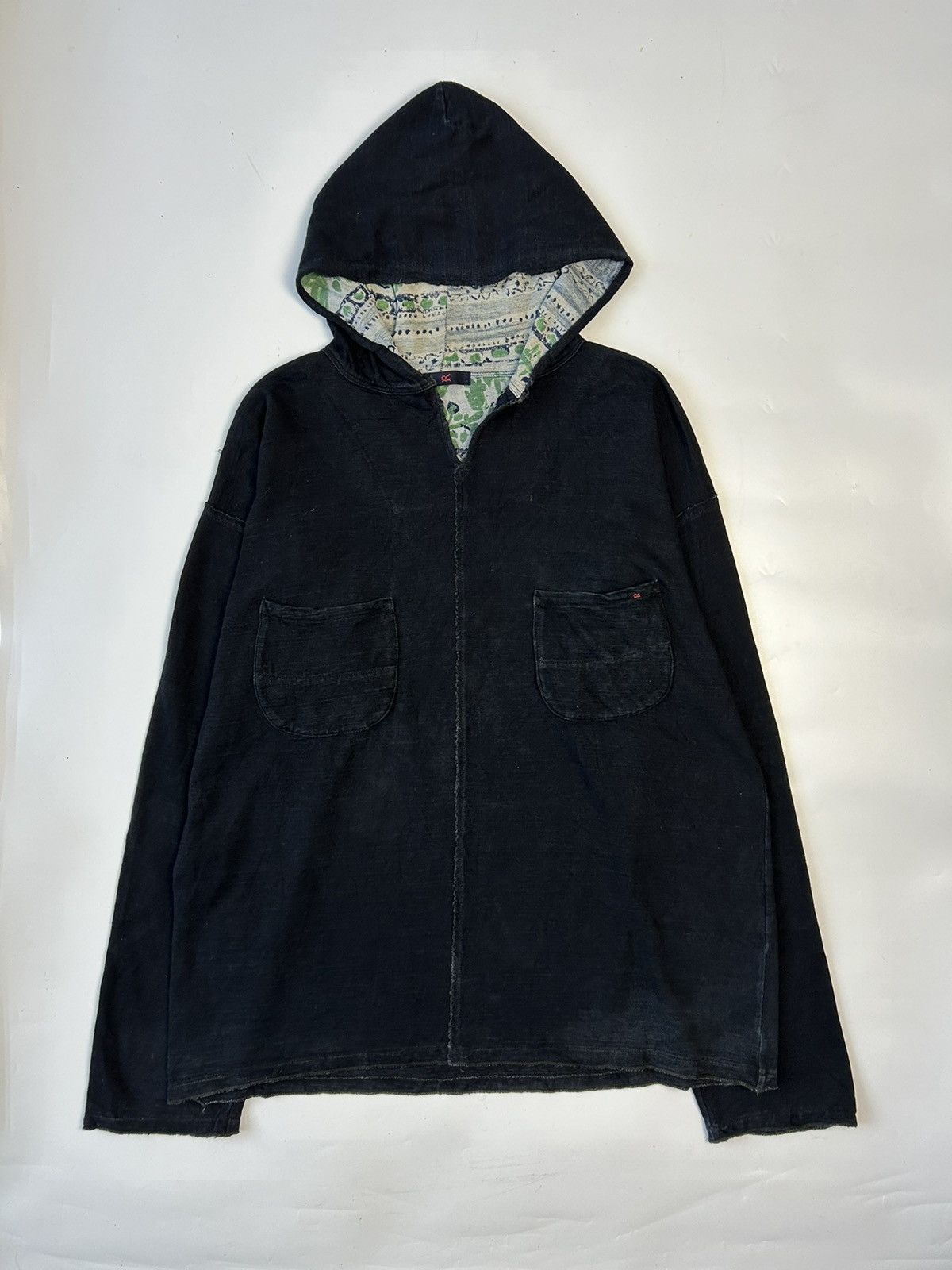 45rpm × Designer × Japanese Brand 45RPM WASHED HOODIE PULL OVER SWEATSHIRT Size US L / EU 52-54 / 3 - 1 Thumbnail