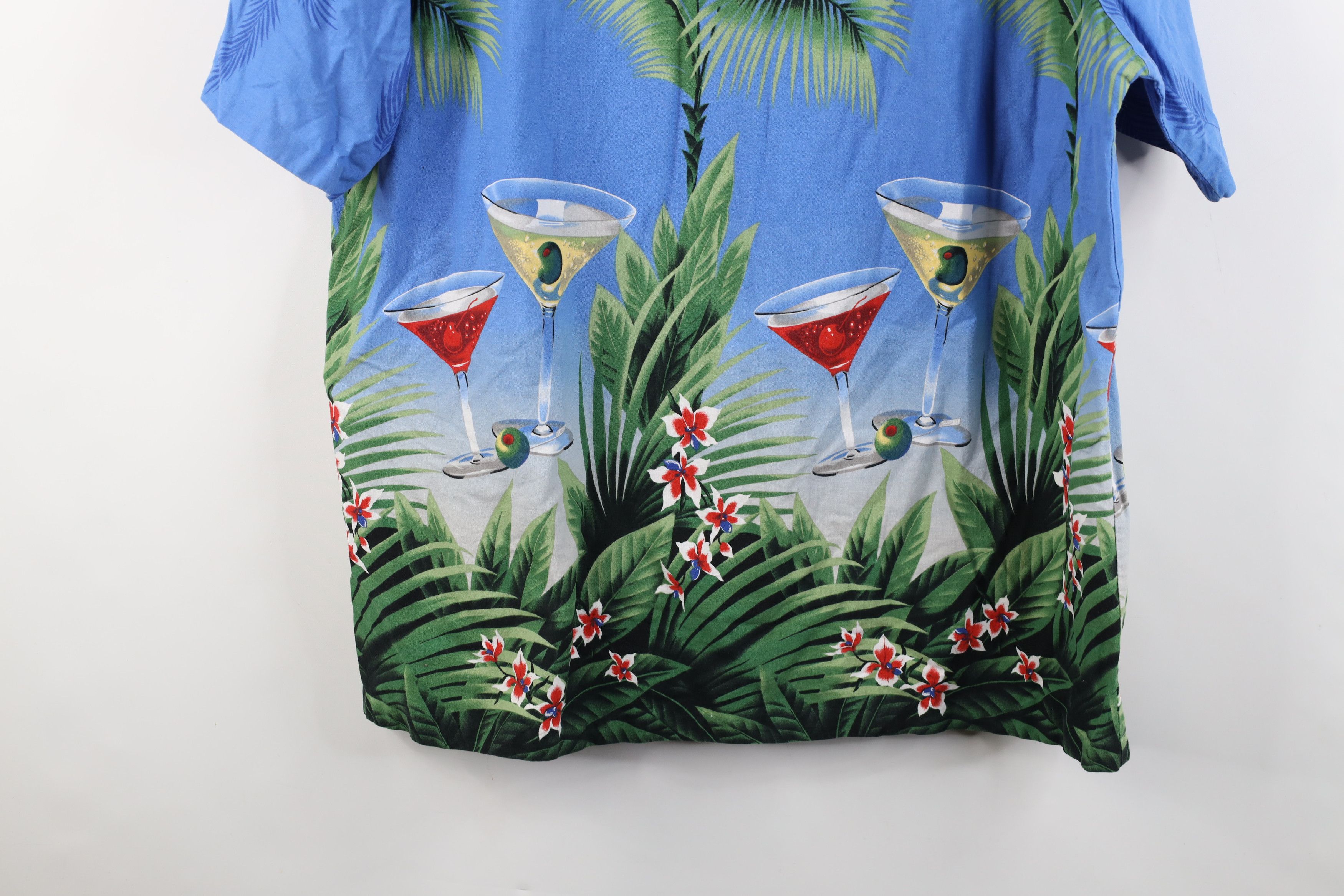Vintage Vintage 90s Rockabilly Flower Camp Collar Hawaiian Shirt USA Size US XL / EU 56 / 4 - 14 Thumbnail