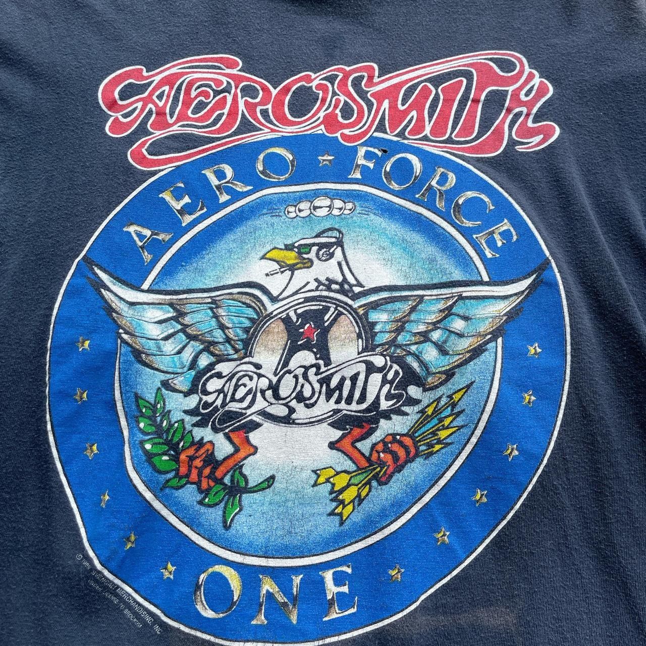 Vintage Vintage 1990 Aerosmith Aero Force One tee Size US M / EU 48-50 / 2 - 2 Thumbnail