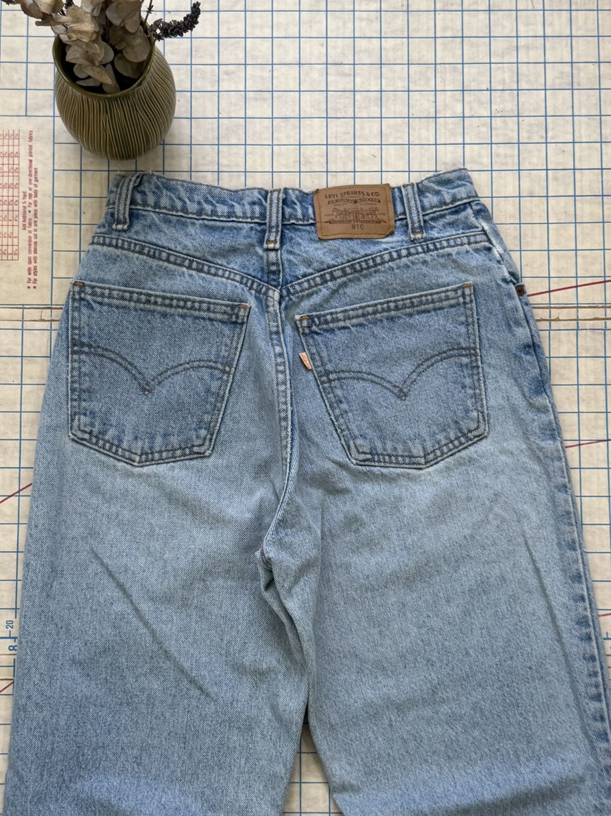 Levi's Vintage Levi’s 816 Long Length Jeans Size 10 27x34 Tapered Size 27" / US 4 / IT 40 - 13 Thumbnail