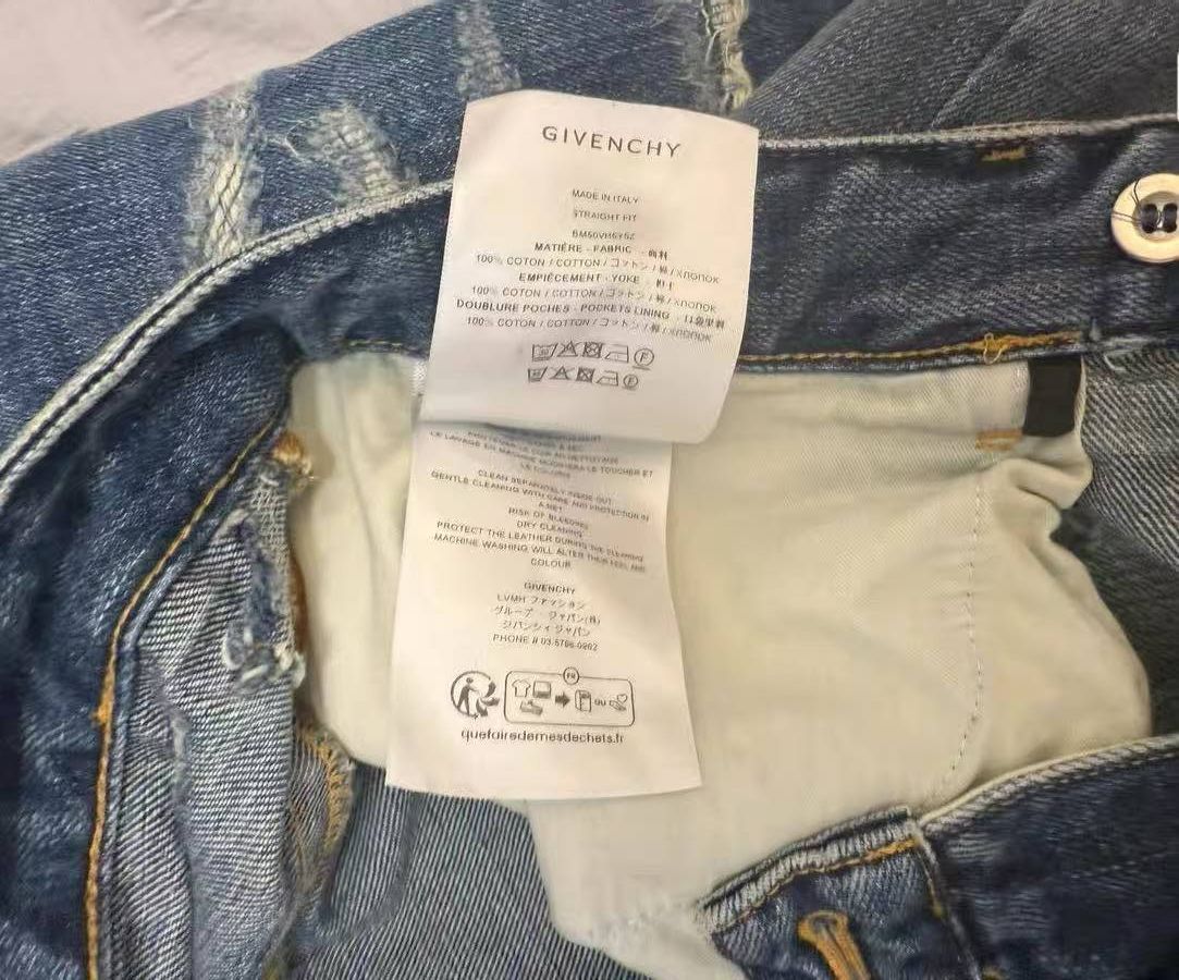 Givenchy Givenchy Retro Denim Denim Jeans 34 Men Size US 34 / EU 50 - 6 Thumbnail