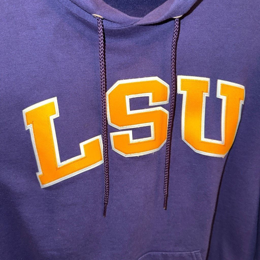 Champion LSU Tigers Champion University of Louisiana Hoodie Sweatshir Size US L / EU 52-54 / 3 - 4 Thumbnail