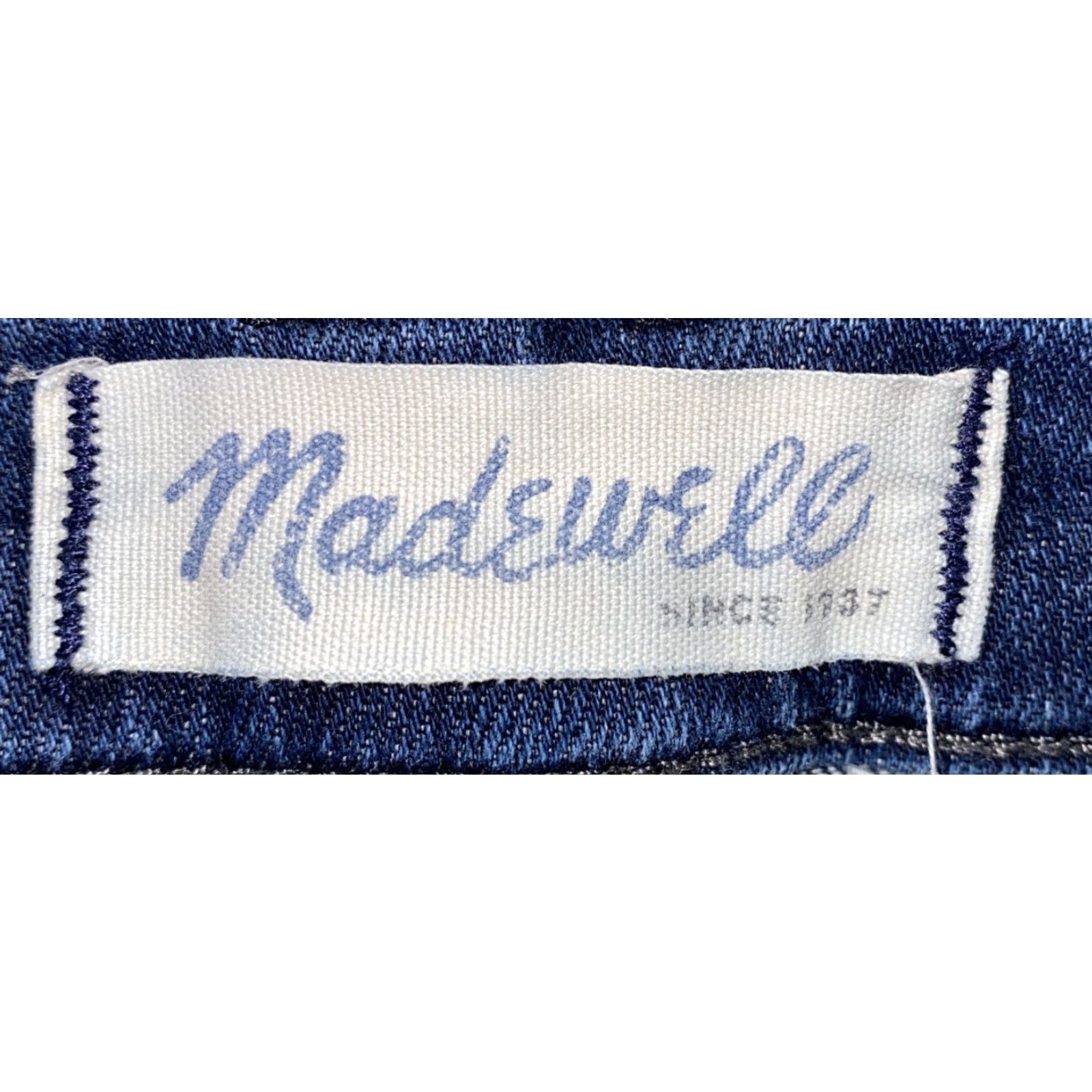 Madewell Madewell Jeans Womens Denim Zip Fly Casual Blue 26 X 28 Regular Inseam 31 in Size 26" / US 2 / IT 38 - 6 Thumbnail