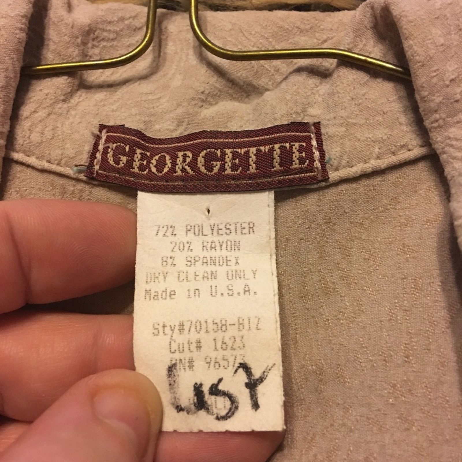 Other Georgette tan textured stretch jacket poncho S Size S / US 4 / IT 40 - 6 Thumbnail