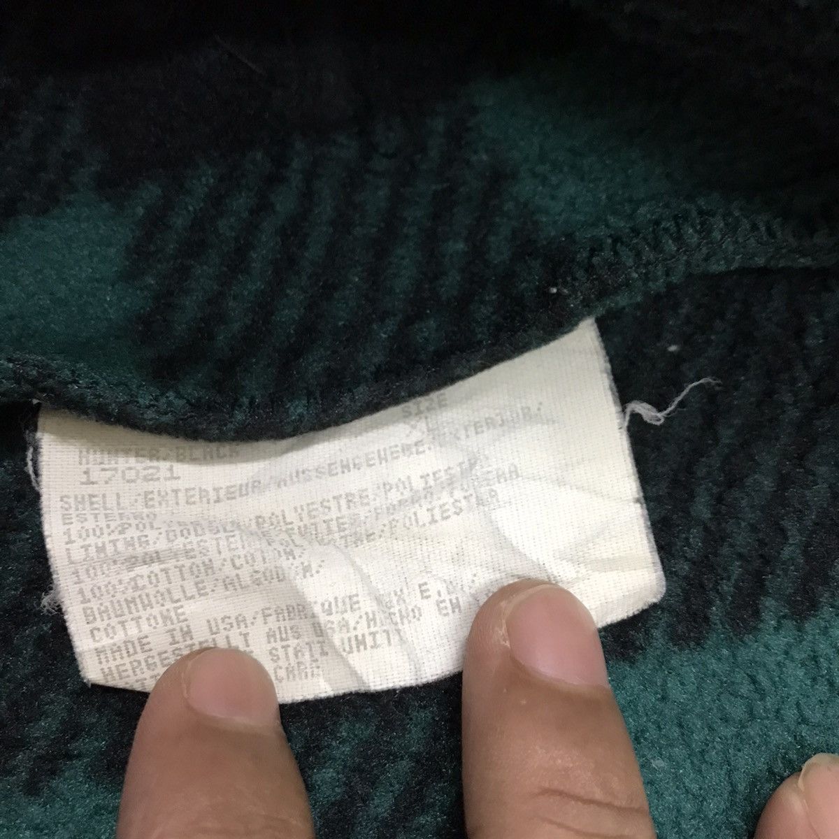 Woolrich Woolen Mills Vintage Woolrich Flannel Fleece Worker Jacket Size US XXL / EU 58 / 5 - 7 Thumbnail
