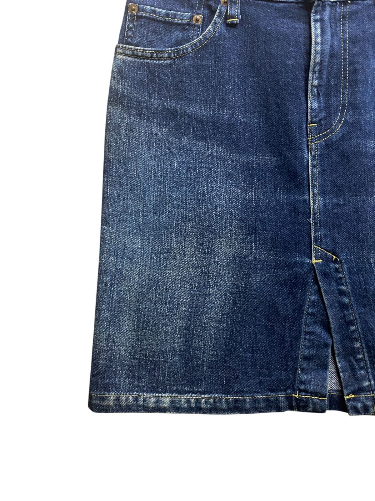 Hysteric Glamour Vintage Japanese Brand Hysteric Glamour Denim Skirt 1990s Size 24" / US 00 / IT 34 - 3 Thumbnail