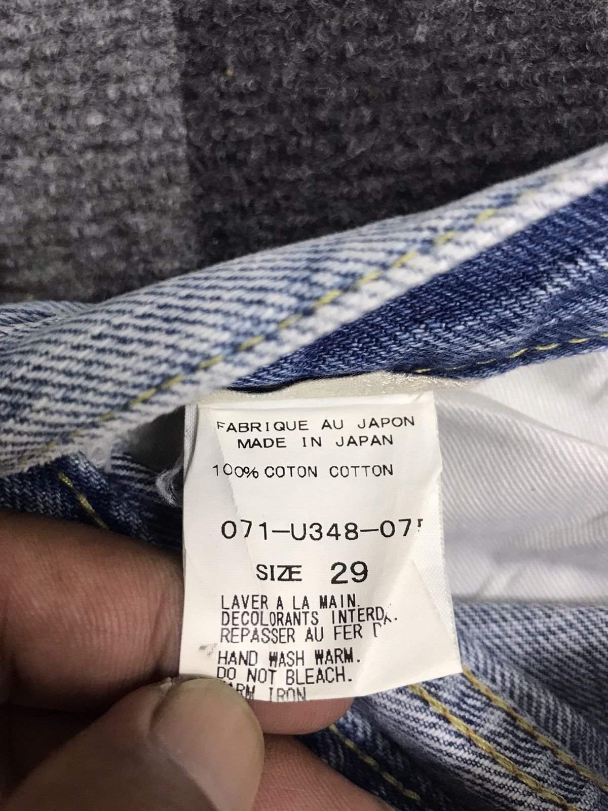 Designer × Japanese Brand ART&SCIENCE Slim Selvedge Jeans Size US 32 / EU 48 - 12 Thumbnail