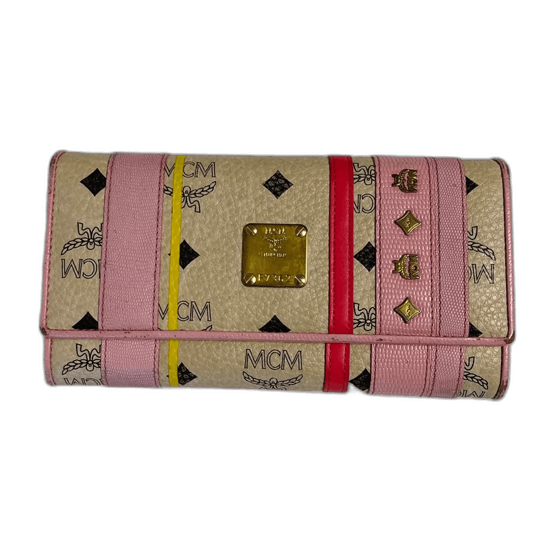 MCM MCM Women's Long Wallet Clutch Handbag Size ONE SIZE - 1 Thumbnail