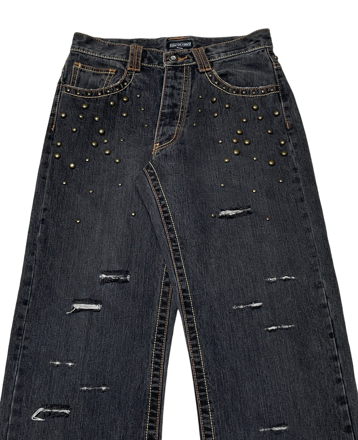 Japanese Brand × Vintage Vintage Japanese Brand Amore Puro Jeans 1990s Size US 27 - 3 Thumbnail