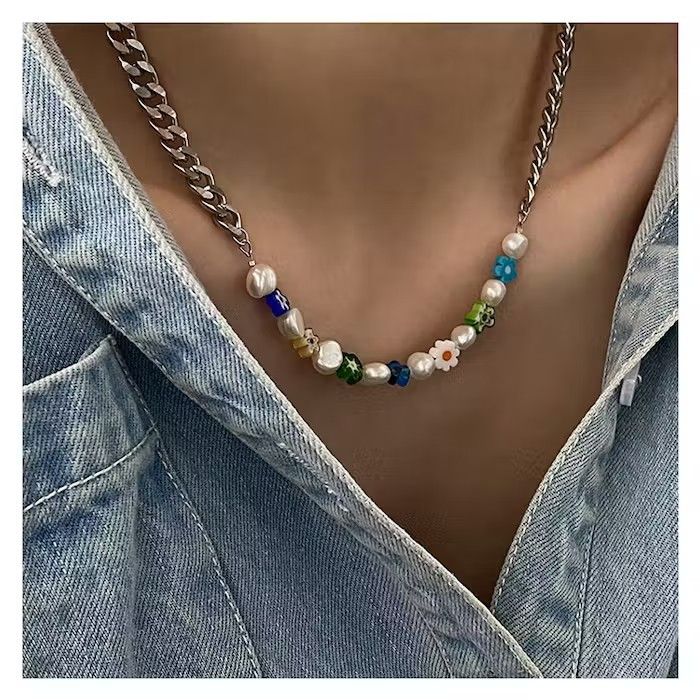 Jewelry × Vintage Beaded Charm Necklace Size ONE SIZE - 3 Thumbnail