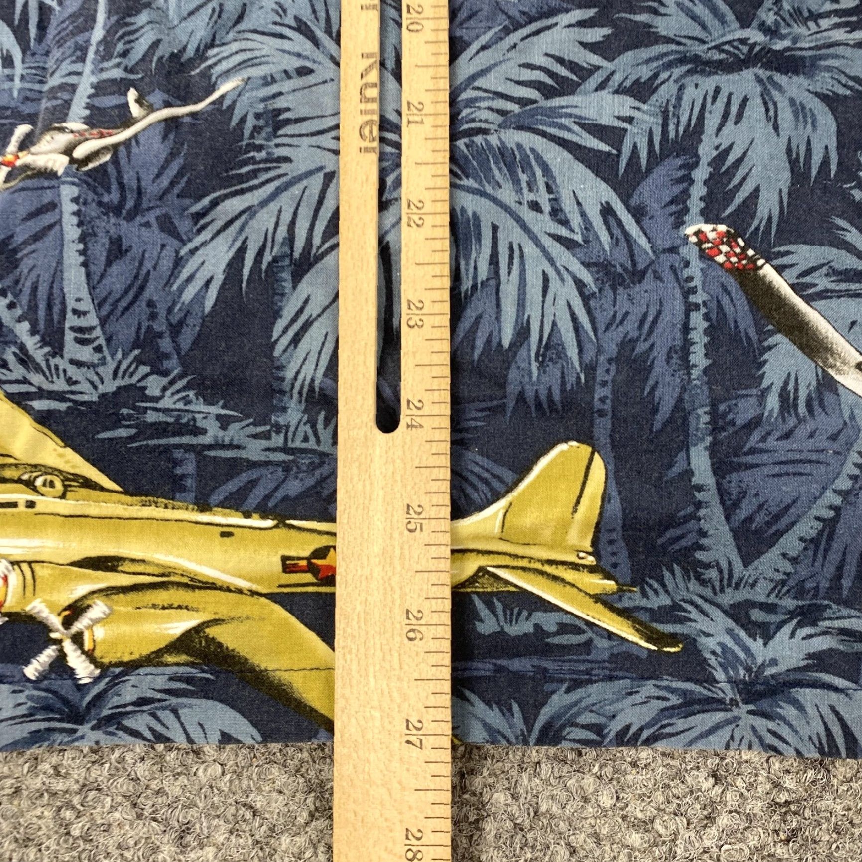 Vintage VINTAGE Kalaheo Aloha Camp Shirt Men's Large Blue Airplane Print Button-Up Made in Hawaii USA Size US L / EU 52-54 / 3 - 7 Thumbnail