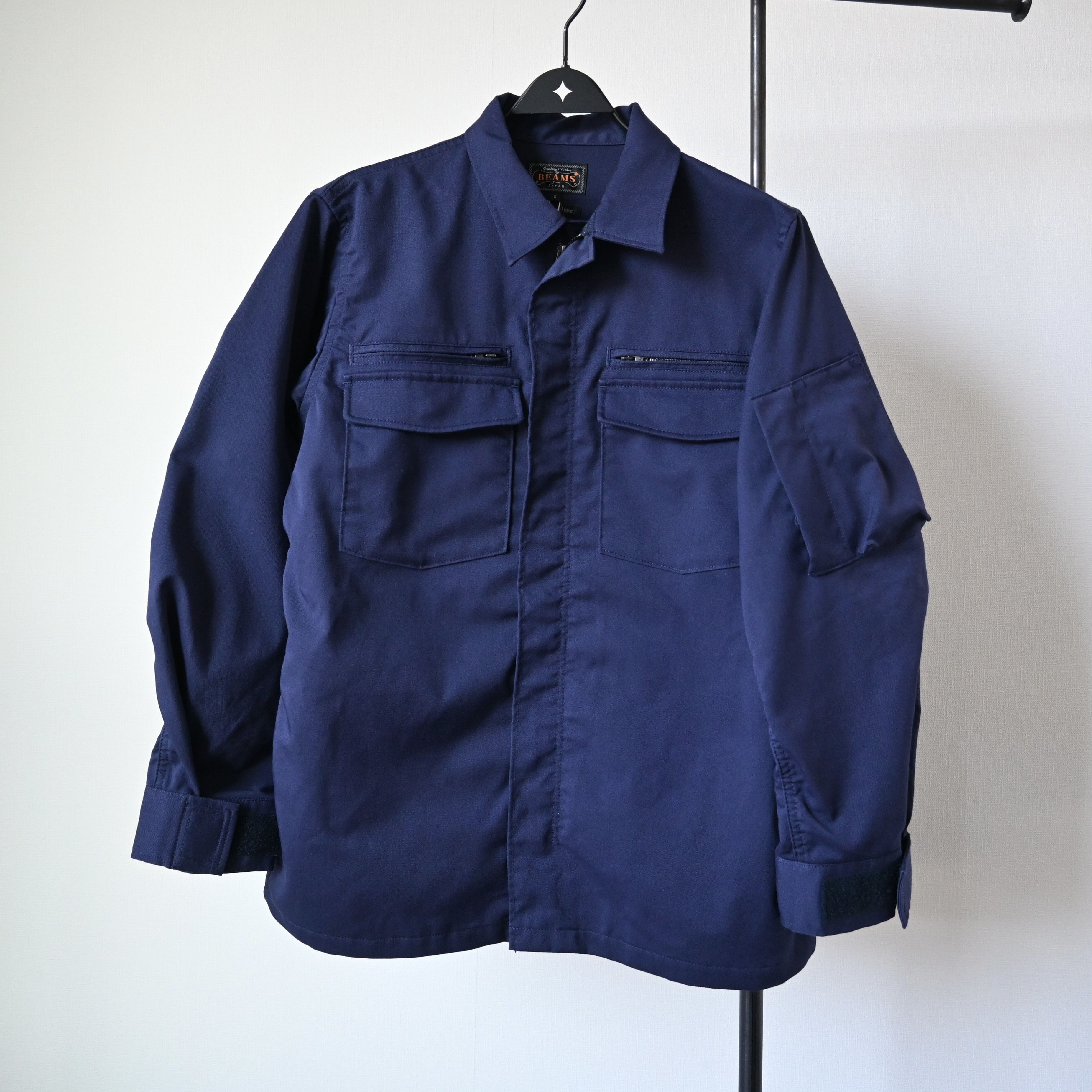 Beams Plus UNUSED, Beams Plus, Millitaly Zip Blouson, antistatic fabric Size US S / EU 44-46 / 1 - 1 Thumbnail