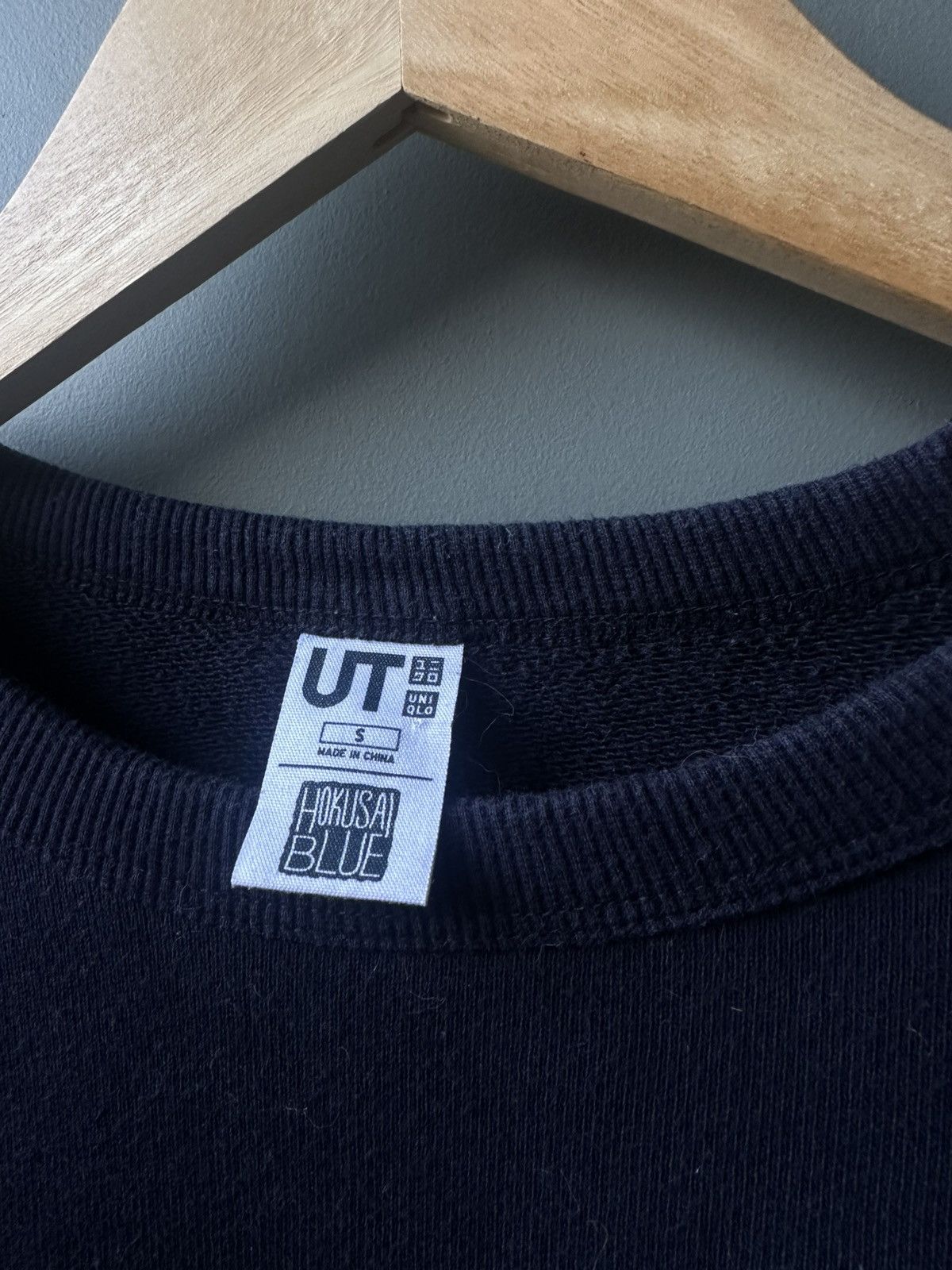Uniqlo Uniqlo Hokusai Blue Sweatshirt Size S Size US S / EU 44-46 / 1 - 3 Thumbnail