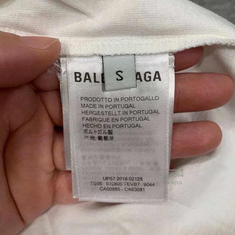Other Balenciaga White gymnast short-sleeve Size US S / EU 44-46 / 1 - 5 Thumbnail
