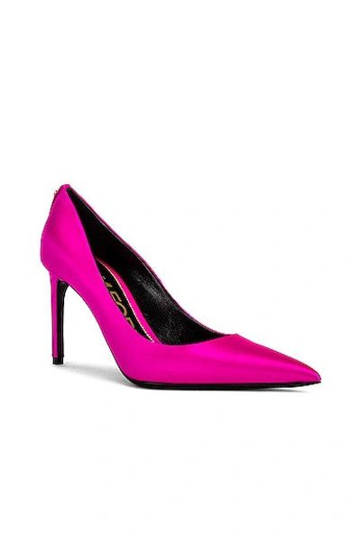 Tom Ford o1loc1c0924 W2326T Mid Heel Pumps in Fuchsia Size US 9.5 / IT 39.5 - 2 Thumbnail