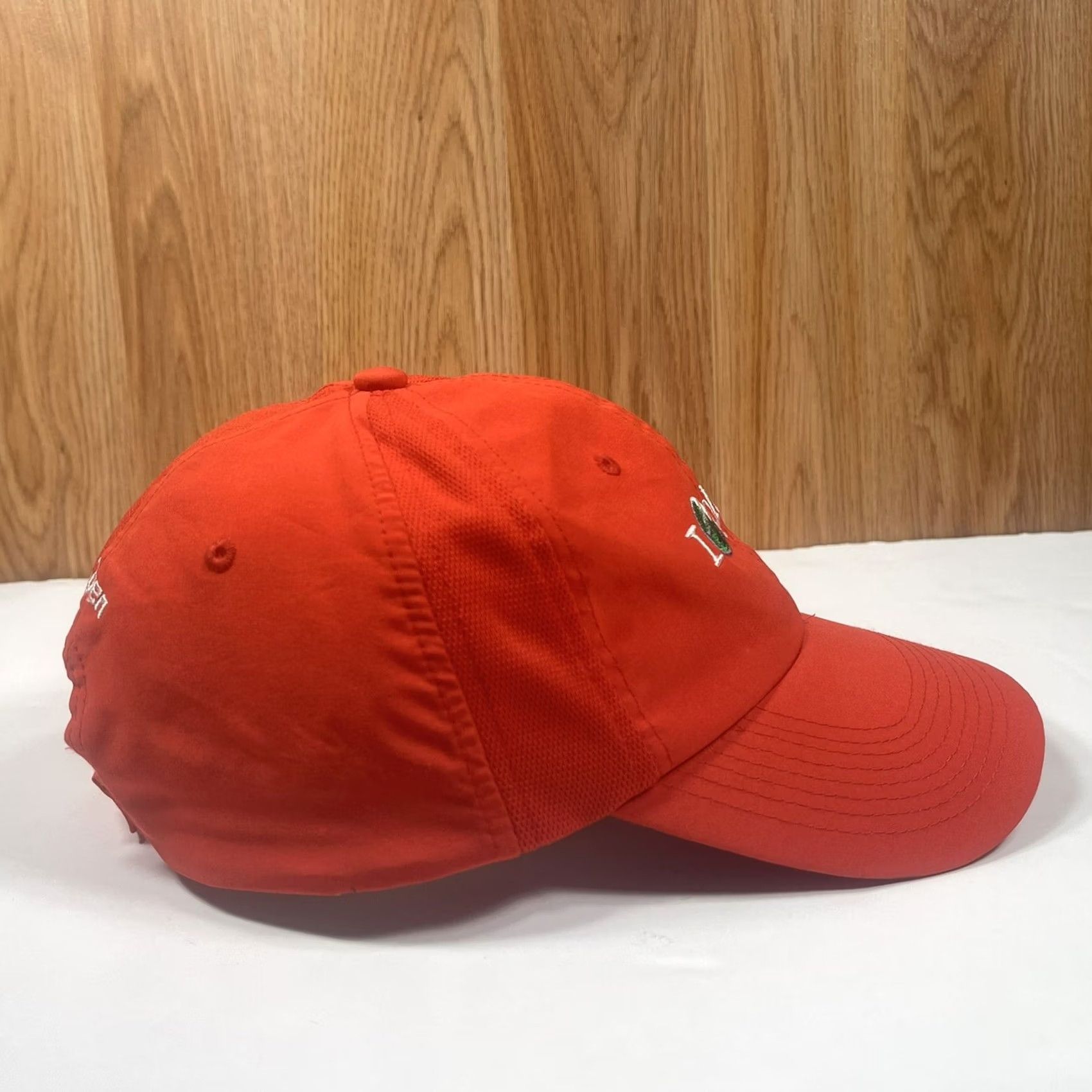 Sony Sony Ericsson Open Baseball Hat Cap Adult Adjustable StrapBack Red Polyester Size ONE SIZE - 6 Thumbnail