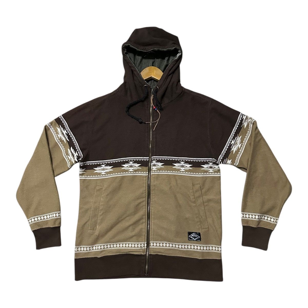 Japanese Brand Masterground zipper jacket hoodie Size US M / EU 48-50 / 2 - 2 Thumbnail