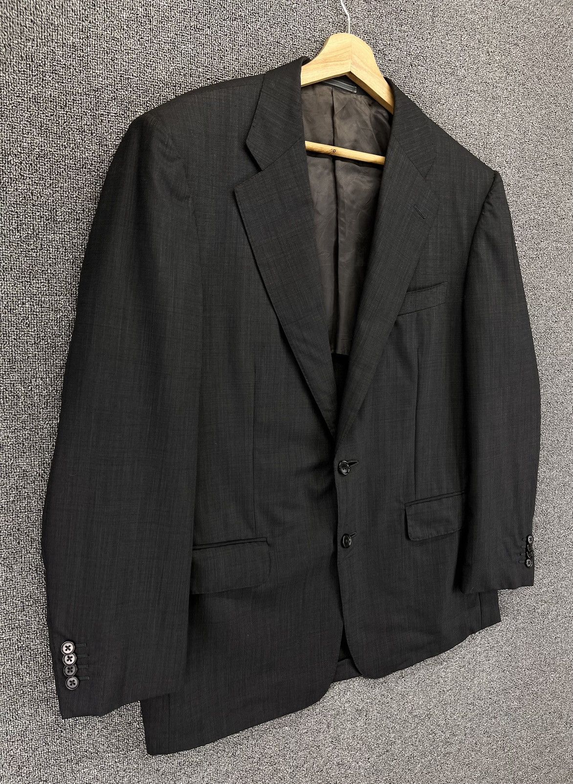 Ermenegildo Zegna Vintage Ermenegildo Zegna Luxury Wool Blazer Coat Jacket Size US M / EU 48-50 / 2 - 2 Thumbnail