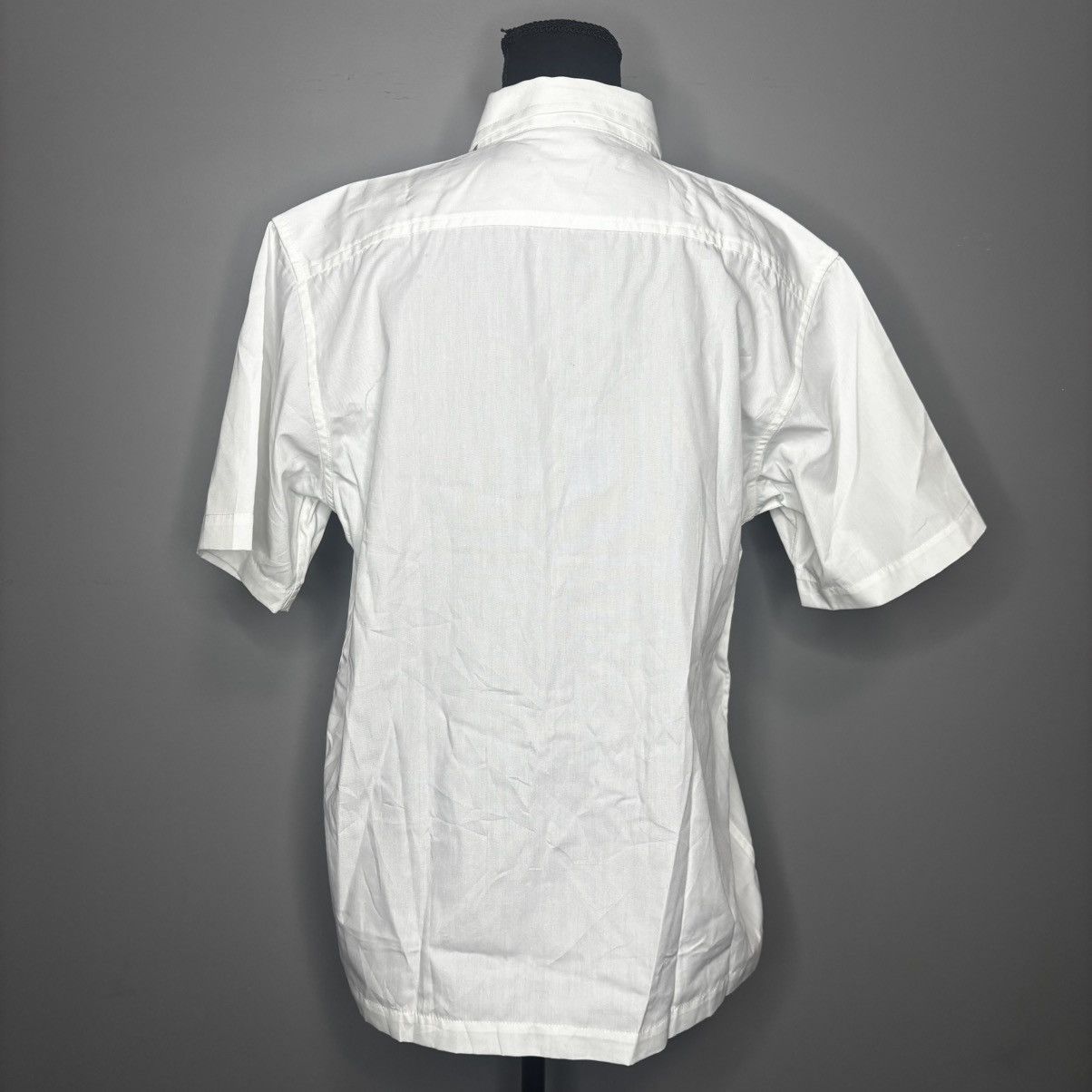 Harriton Harriton White Short Sleeve Button Down Casual Shirt Medium Size US M / EU 48-50 / 2 - 5 Thumbnail
