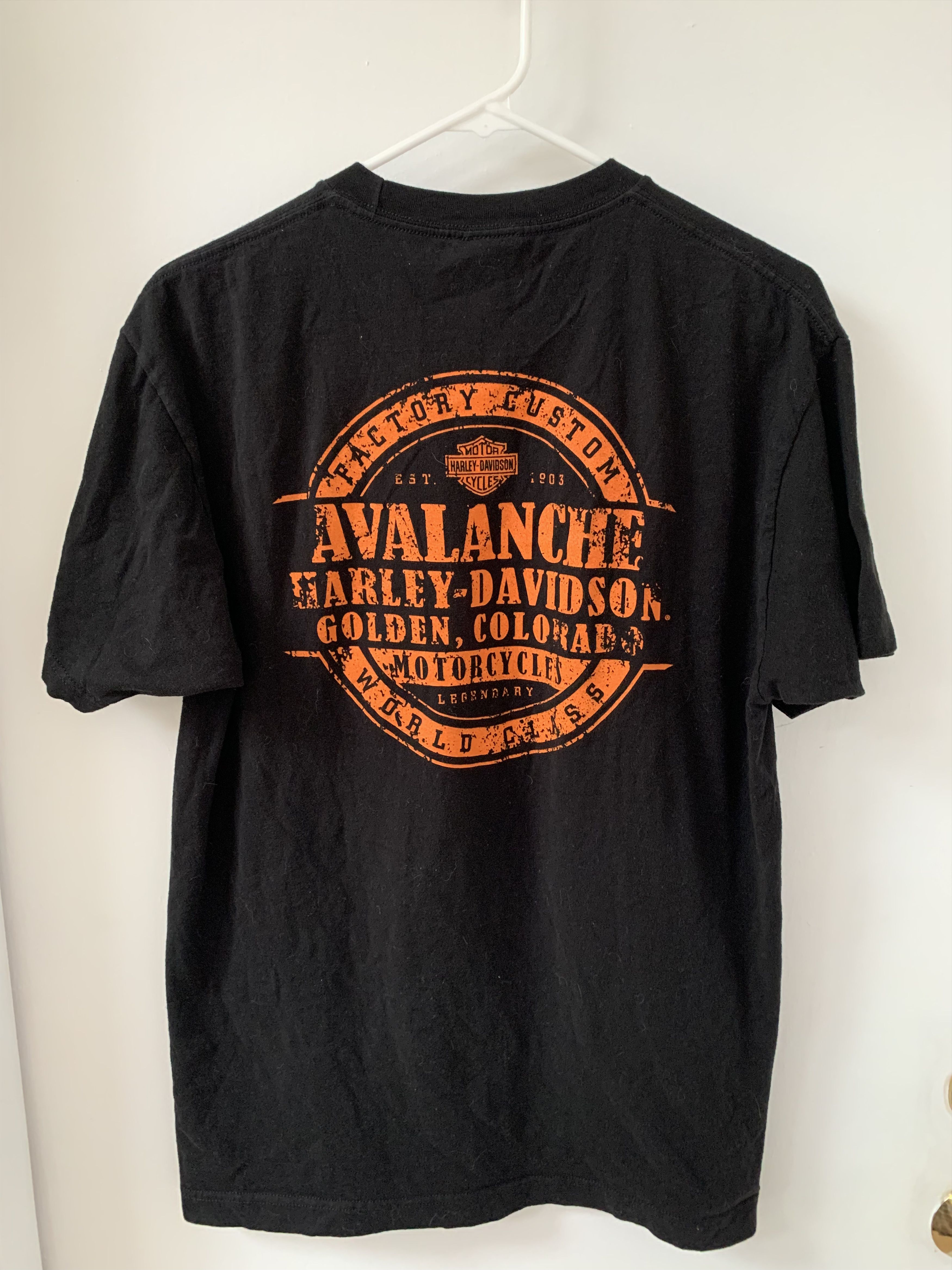 Harley Davidson Harley Davidson Night Rider skull graphic t shirt Avalanche Size US L / EU 52-54 / 3 - 4 Thumbnail